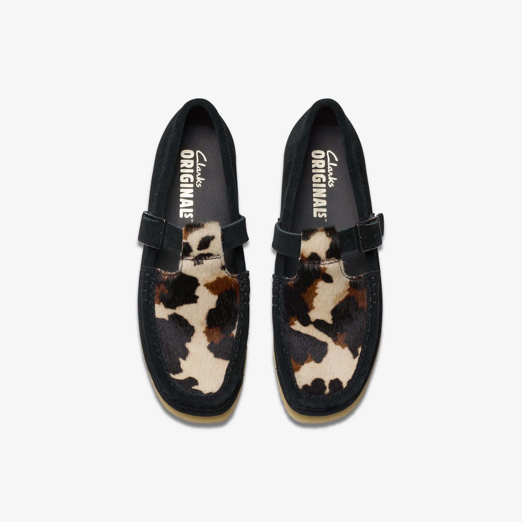 [26180686] WOMENS CLARKS WALLABEE T BAR