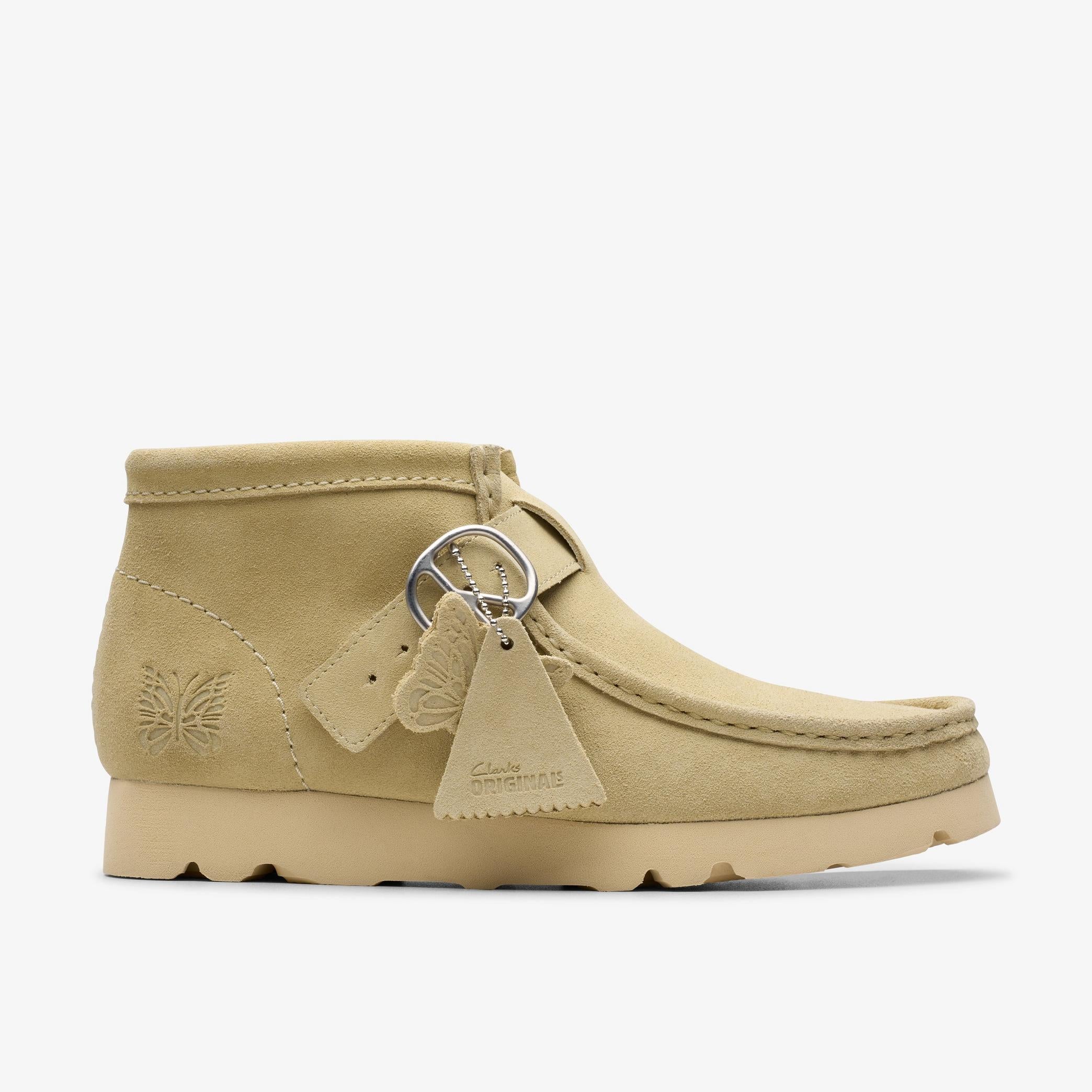 [26181482] MENS CLARKS WALLA STRAP BOOT 'NEEDLES MAPLE SUEDE'