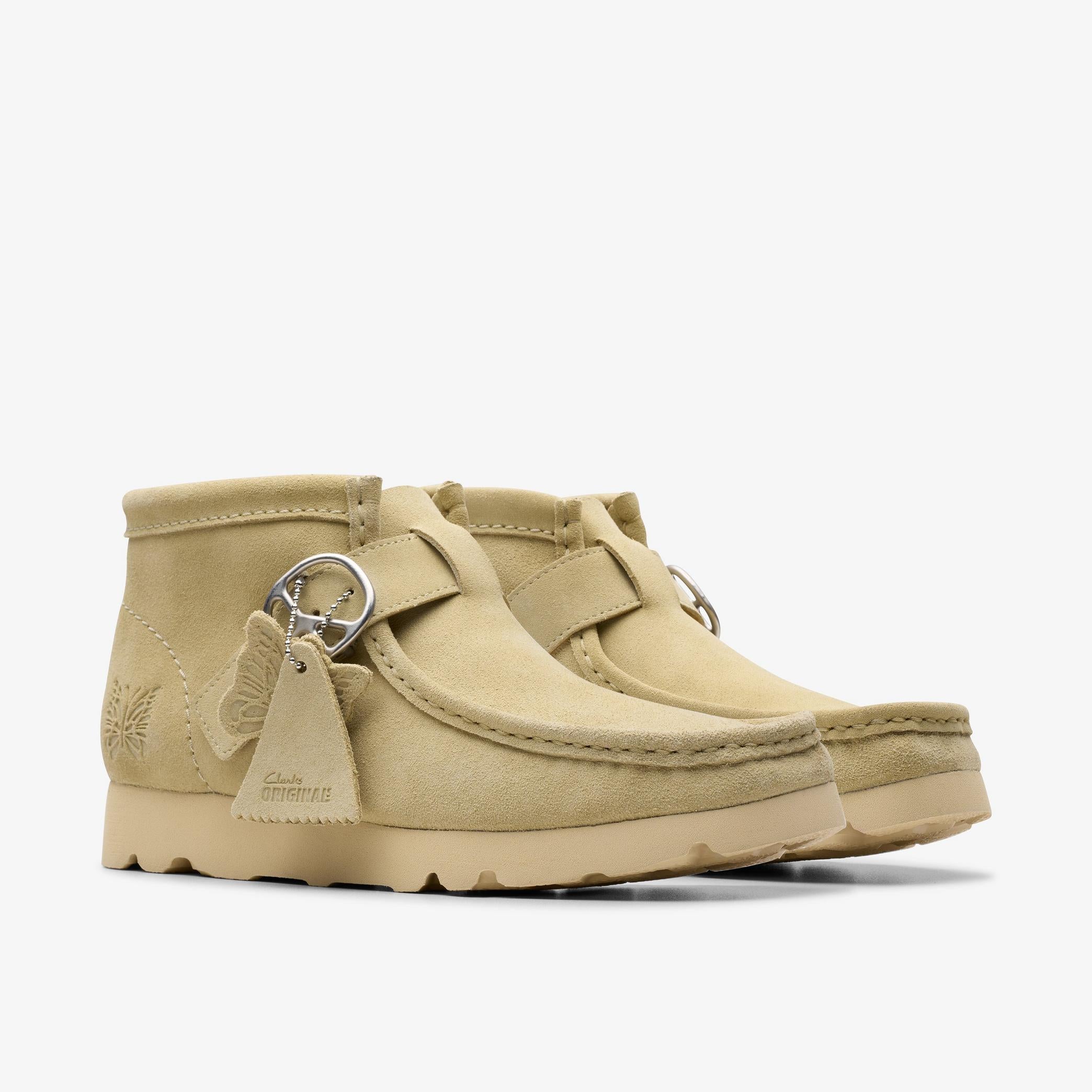 [26181482] MENS CLARKS WALLA STRAP BOOT 'NEEDLES MAPLE SUEDE'
