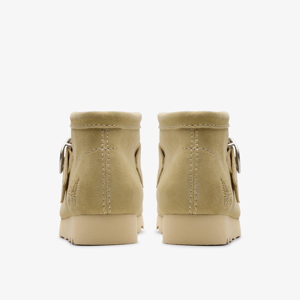 [26181482] MENS CLARKS WALLA STRAP BOOT 'NEEDLES MAPLE SUEDE'