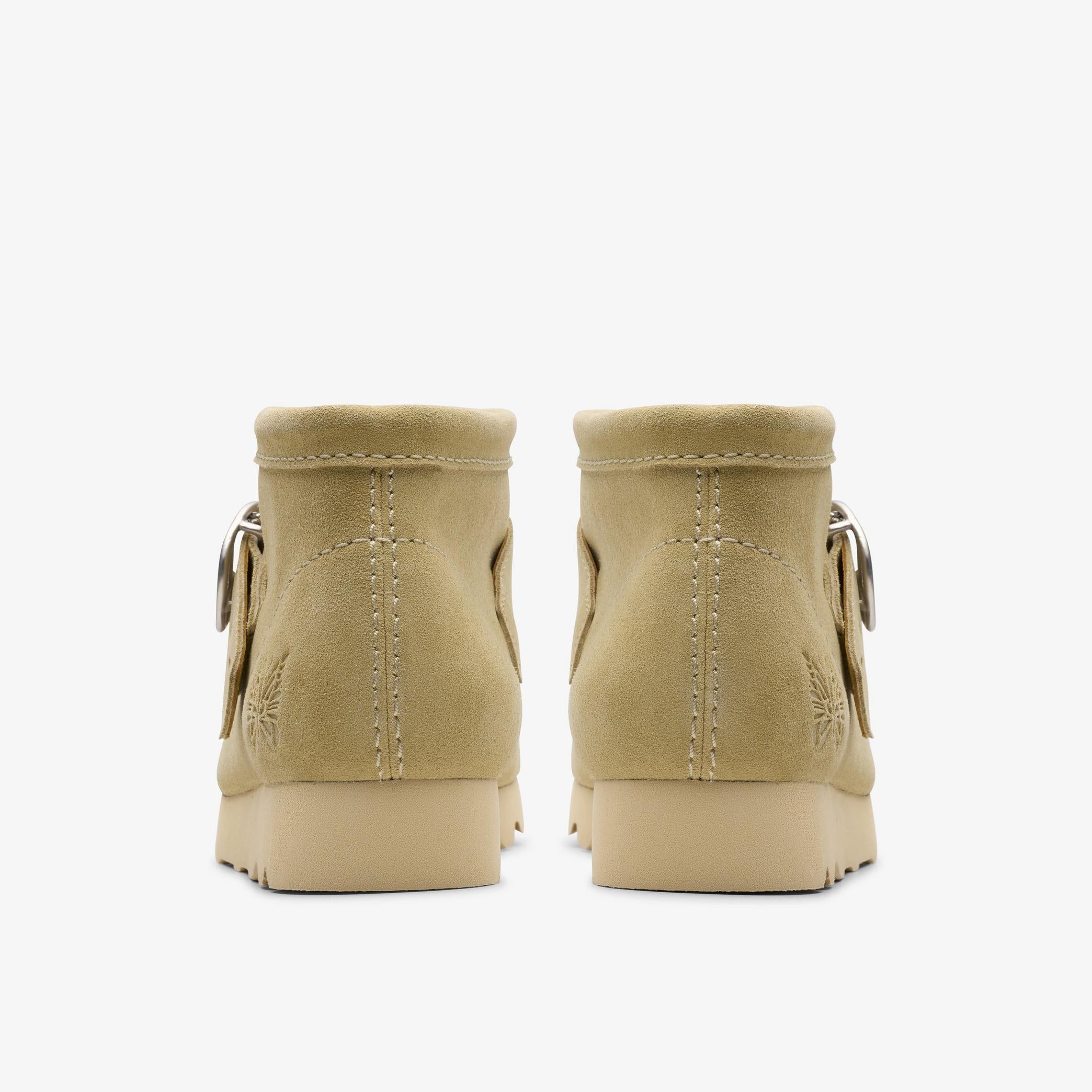 [26181482] MENS CLARKS WALLA STRAP BOOT 'NEEDLES MAPLE SUEDE'