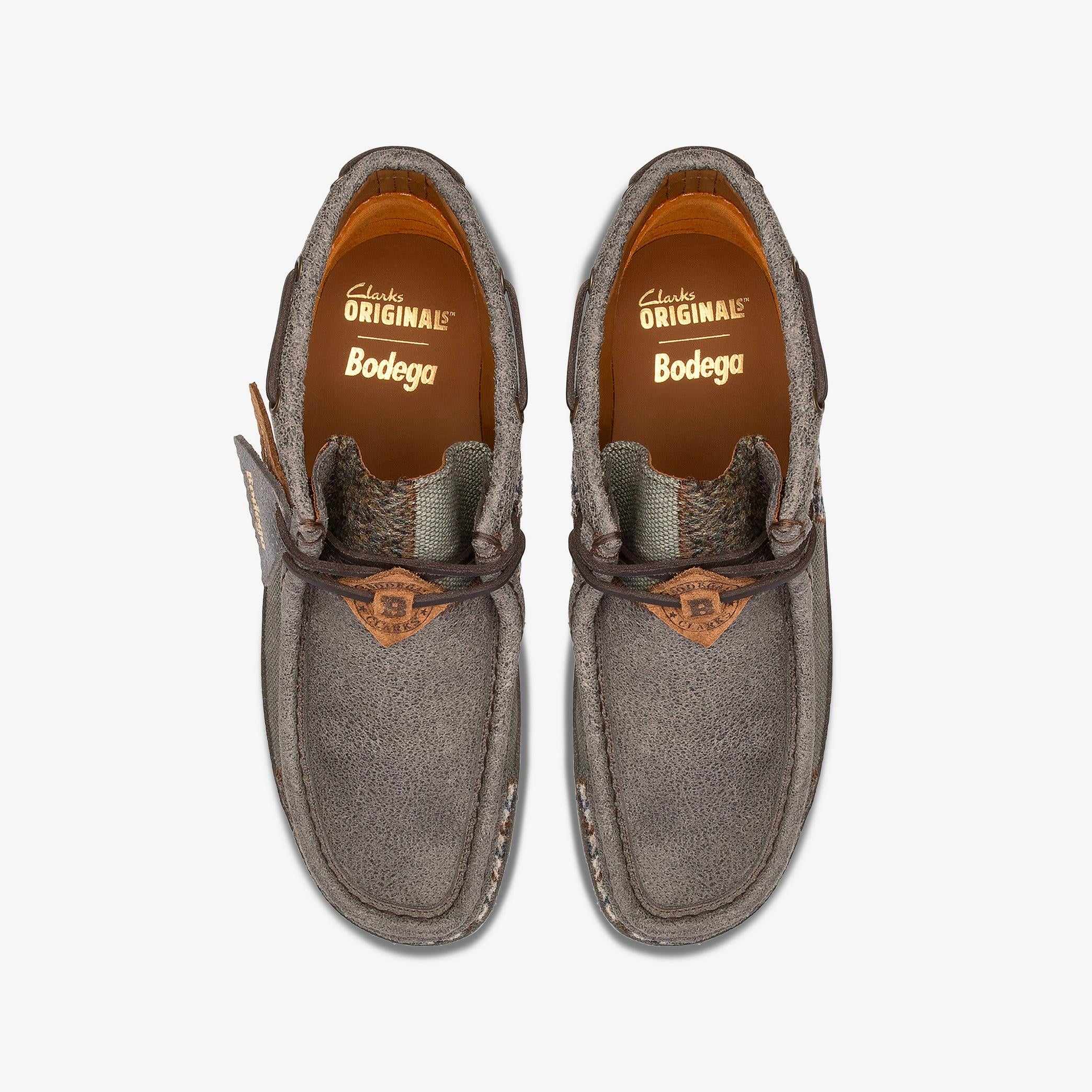 [26181501] MENS CLARKS WALLABEE BOOT PATCHWORK 'BODEGA NORTHEAST CORRIDOR'