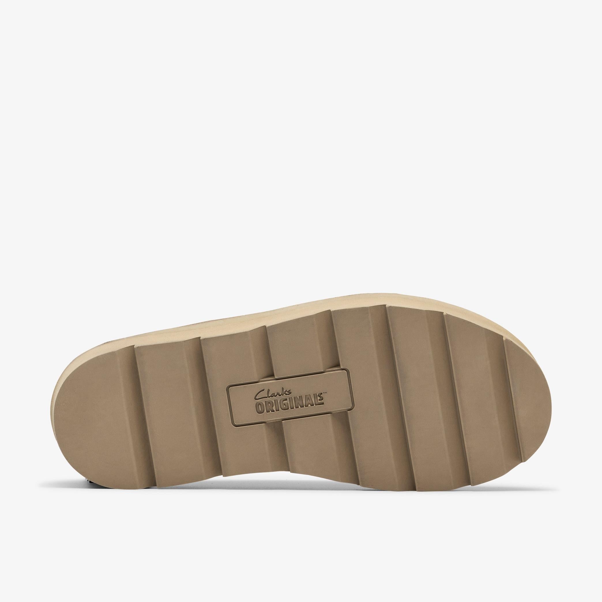 [26182841] MENS CLARKS MEARE WALLA 'SMOKE GREY SUEDE'