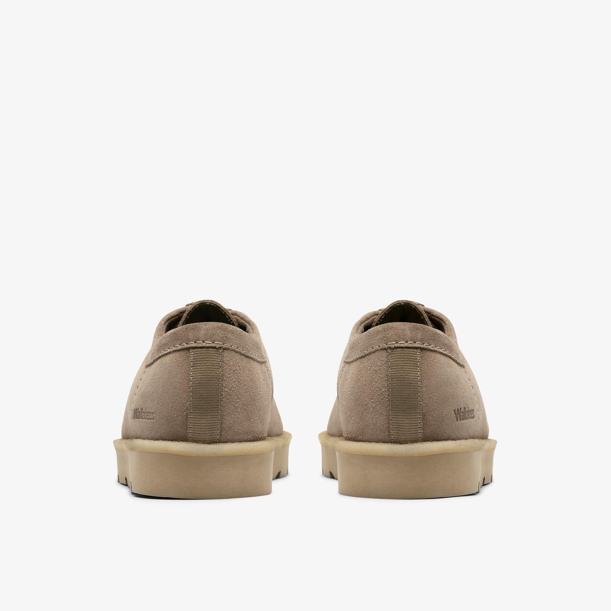 [26182841] MENS CLARKS MEARE WALLA 'SMOKE GREY SUEDE'