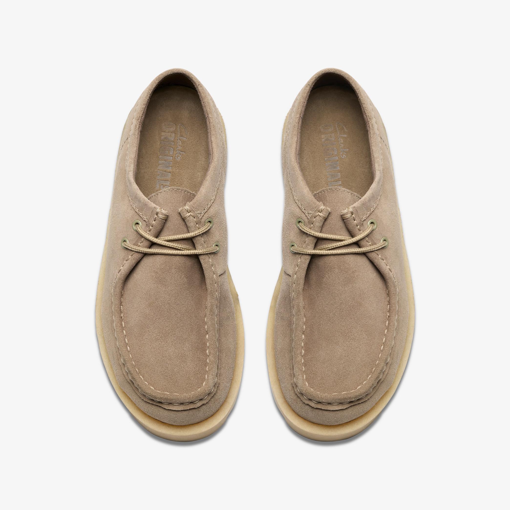[26182841] MENS CLARKS MEARE WALLA 'SMOKE GREY SUEDE'