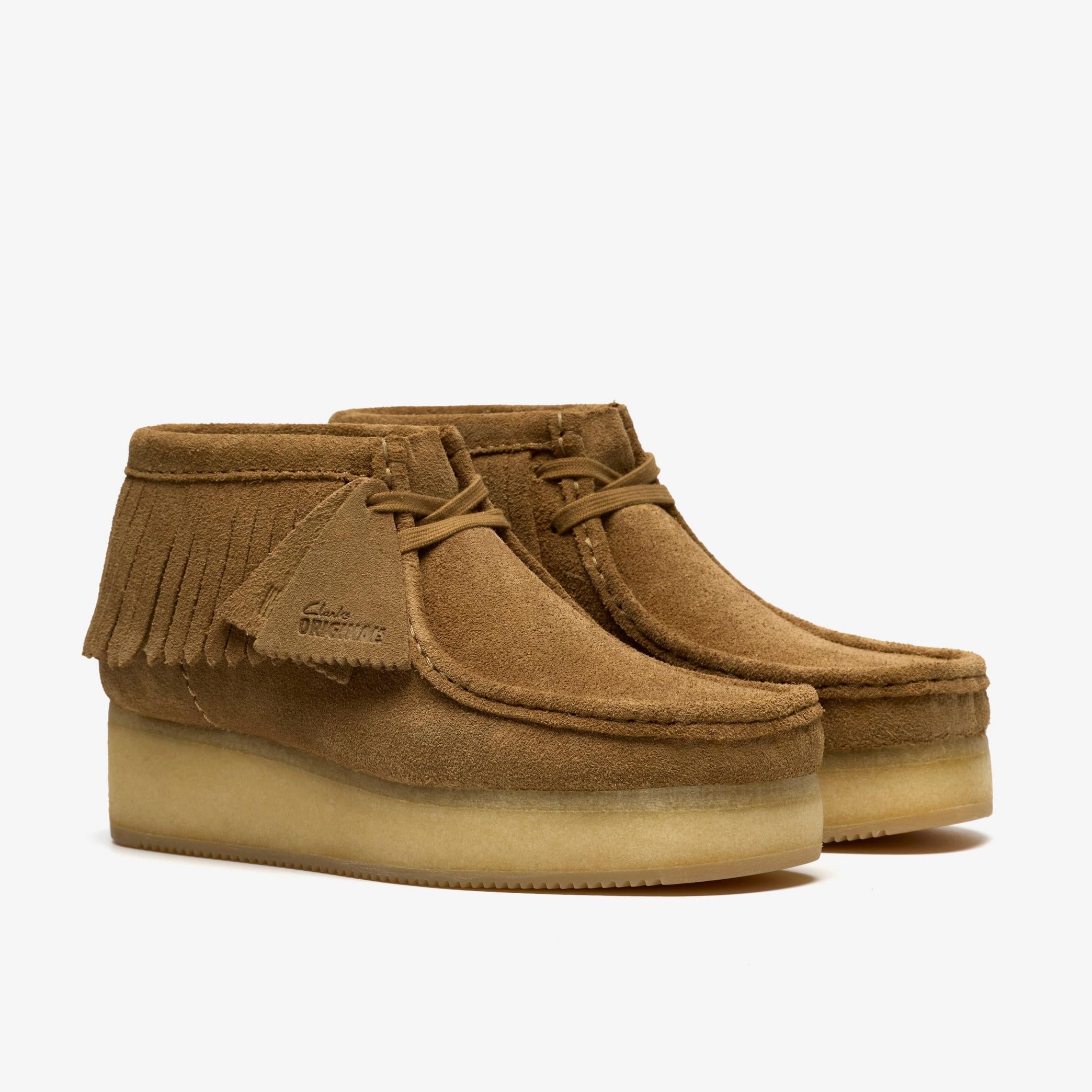 [26182855] WOMENS CLARKS WB WEDGE FRINGE