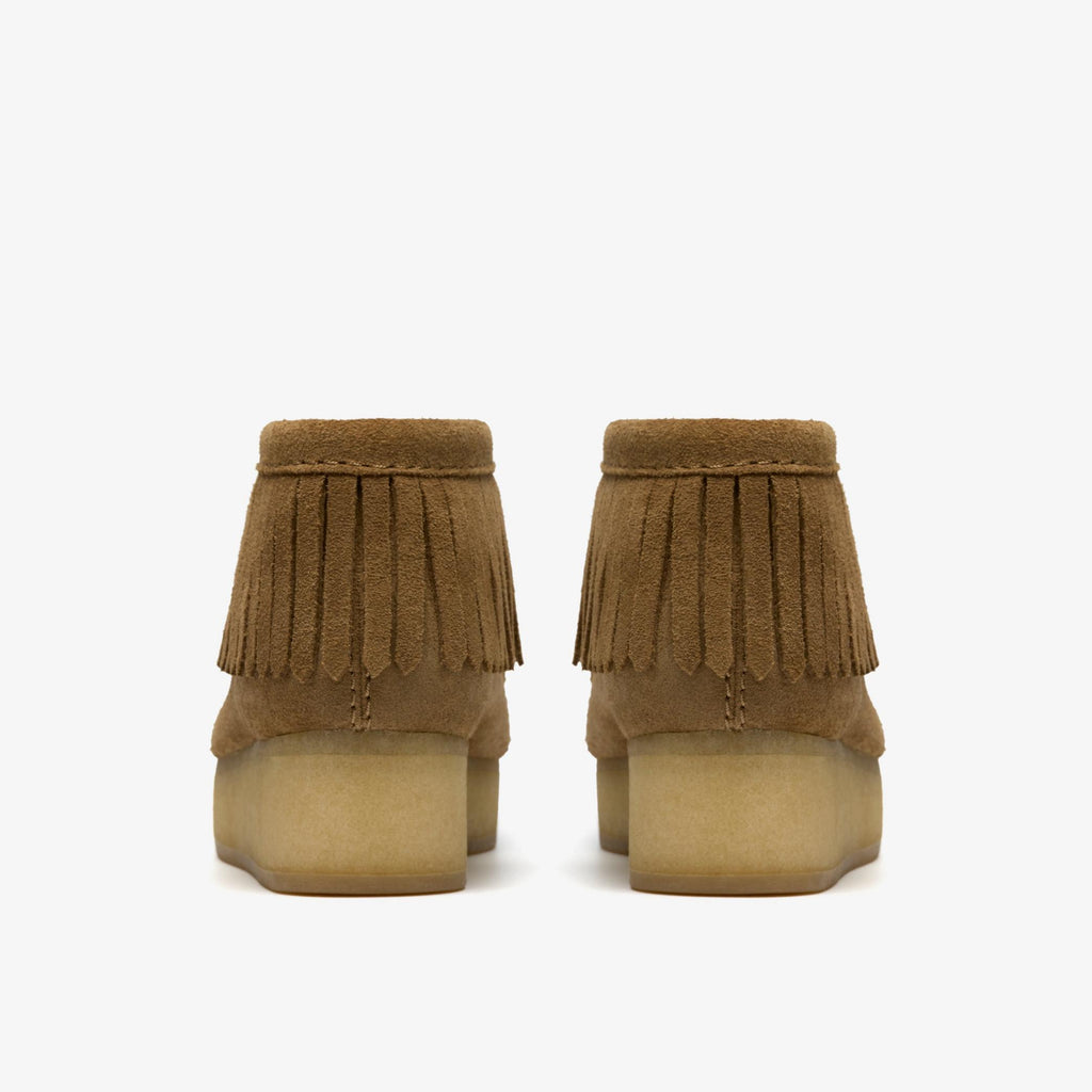 [26182855] WOMENS CLARKS WB WEDGE FRINGE