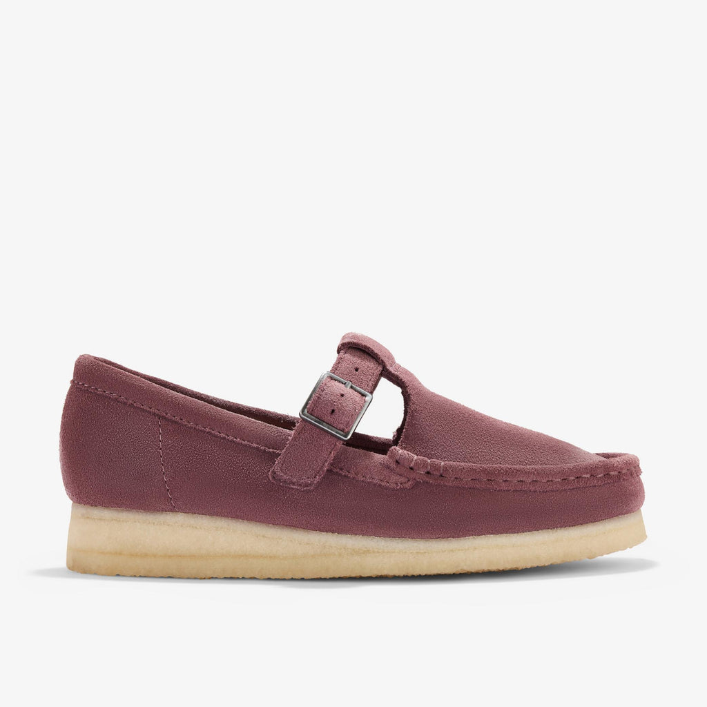 [26183077] WOMENS CLARKS WALLABEE T BAR