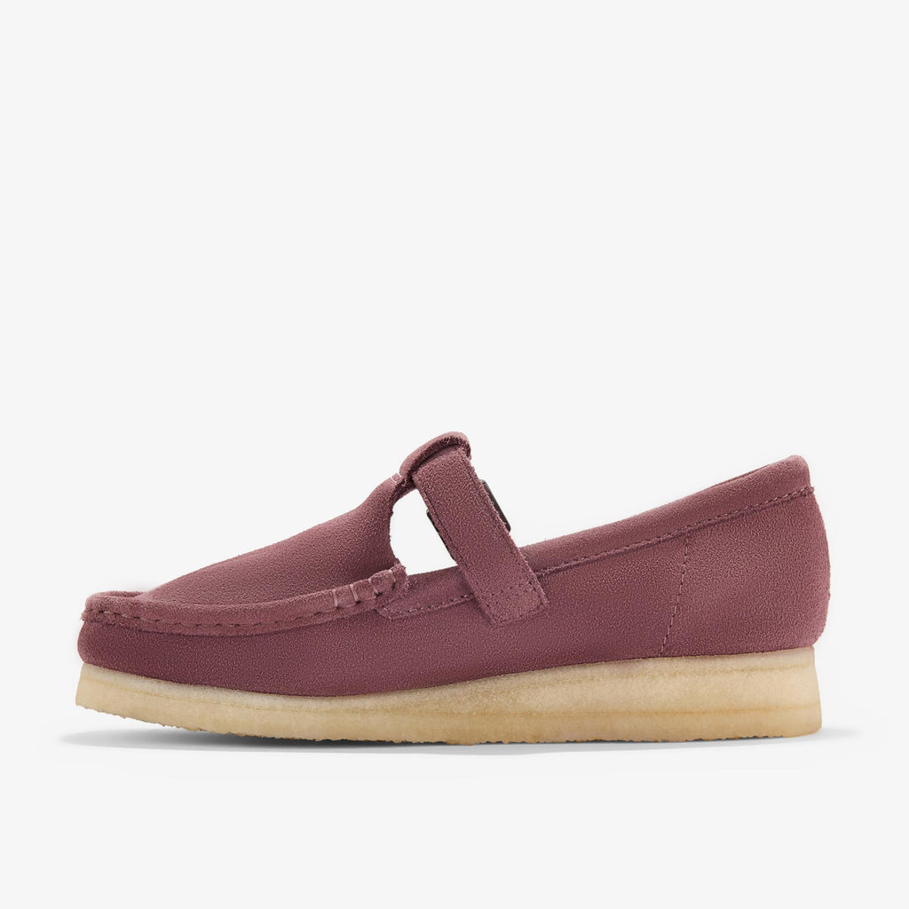 [26183077] WOMENS CLARKS WALLABEE T BAR