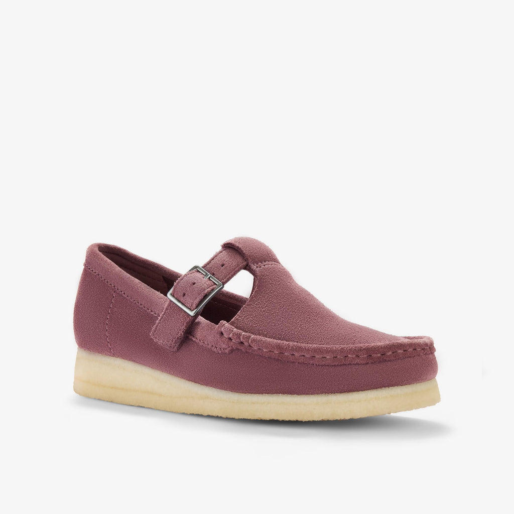 [26183077] WOMENS CLARKS WALLABEE T BAR