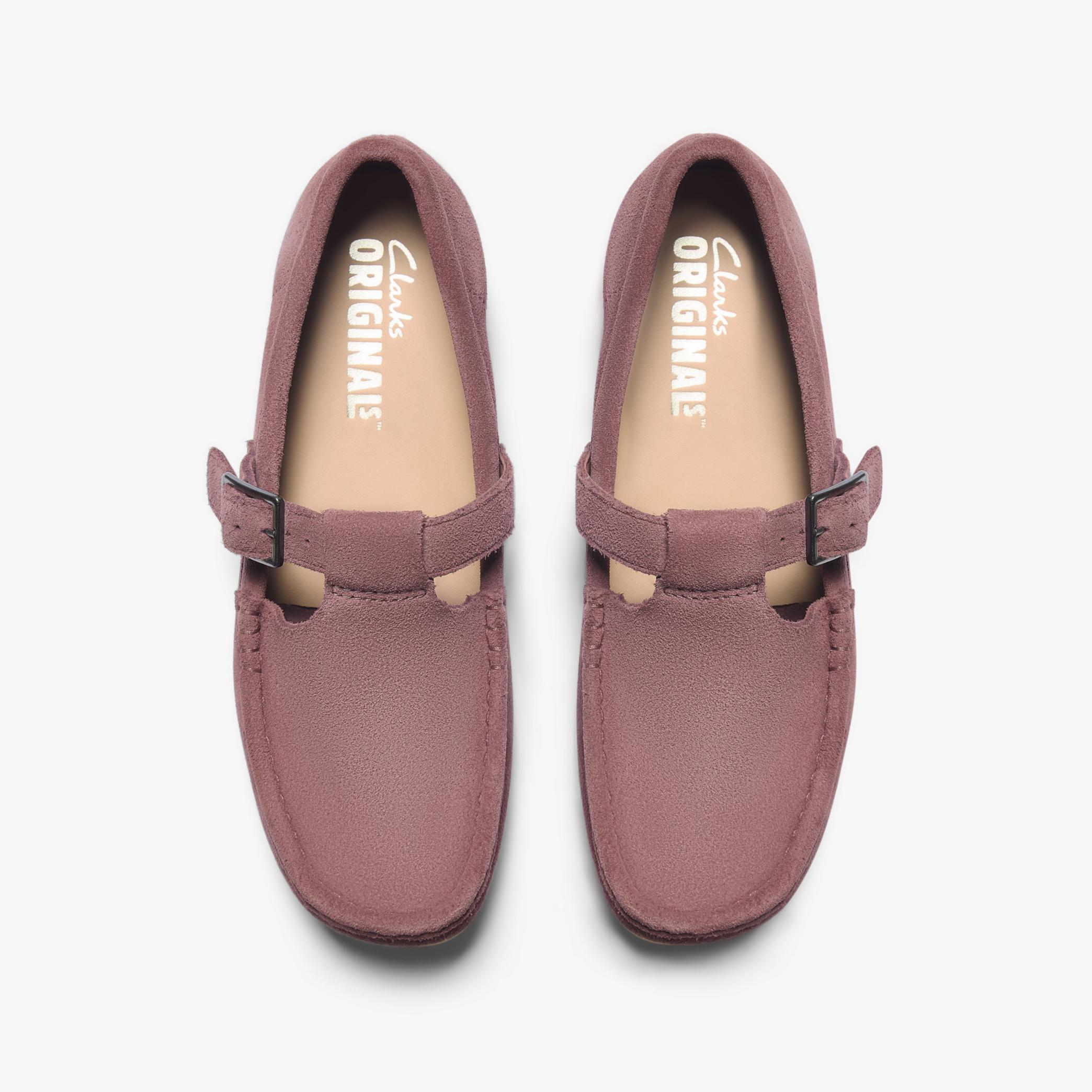 [26183077] WOMENS CLARKS WALLABEE T BAR