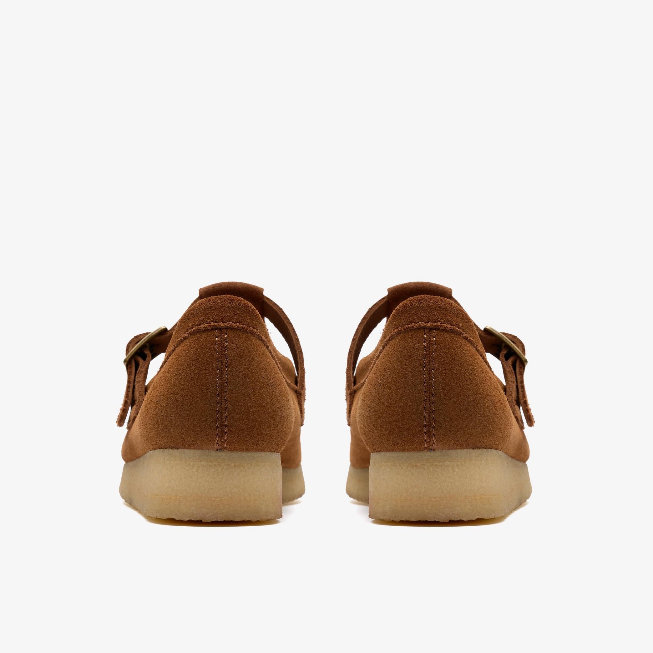 [26183079] WOMENS CLARKS WALLABEE T BAR