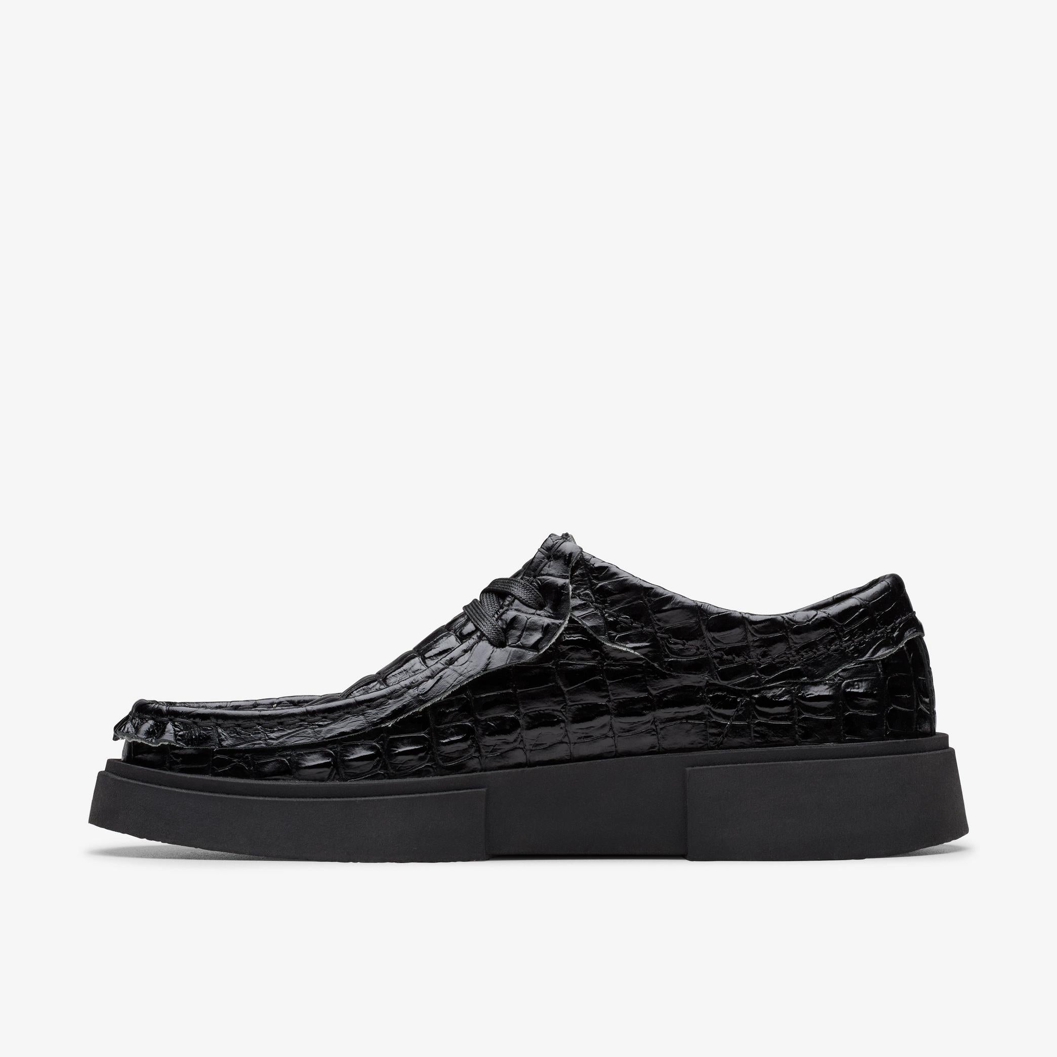 [26183329] MENS CLARKS X MARTINE ROSE TORVIEW 'BLACK CROC'
