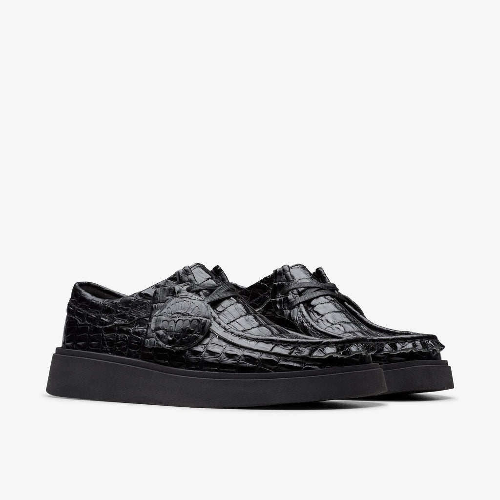 [26183329] MENS CLARKS X MARTINE ROSE TORVIEW 'BLACK CROC'