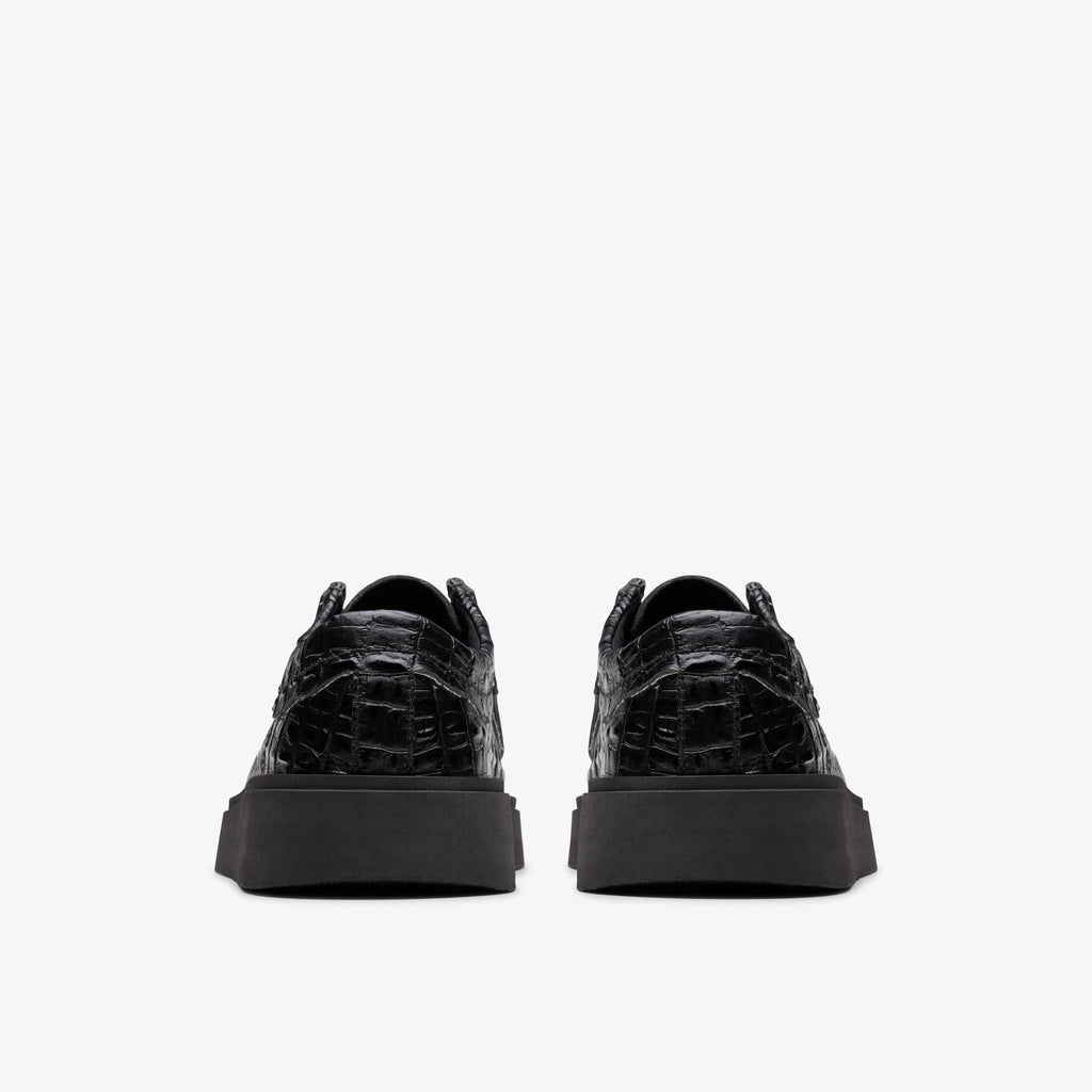 [26183329] MENS CLARKS X MARTINE ROSE TORVIEW 'BLACK CROC'