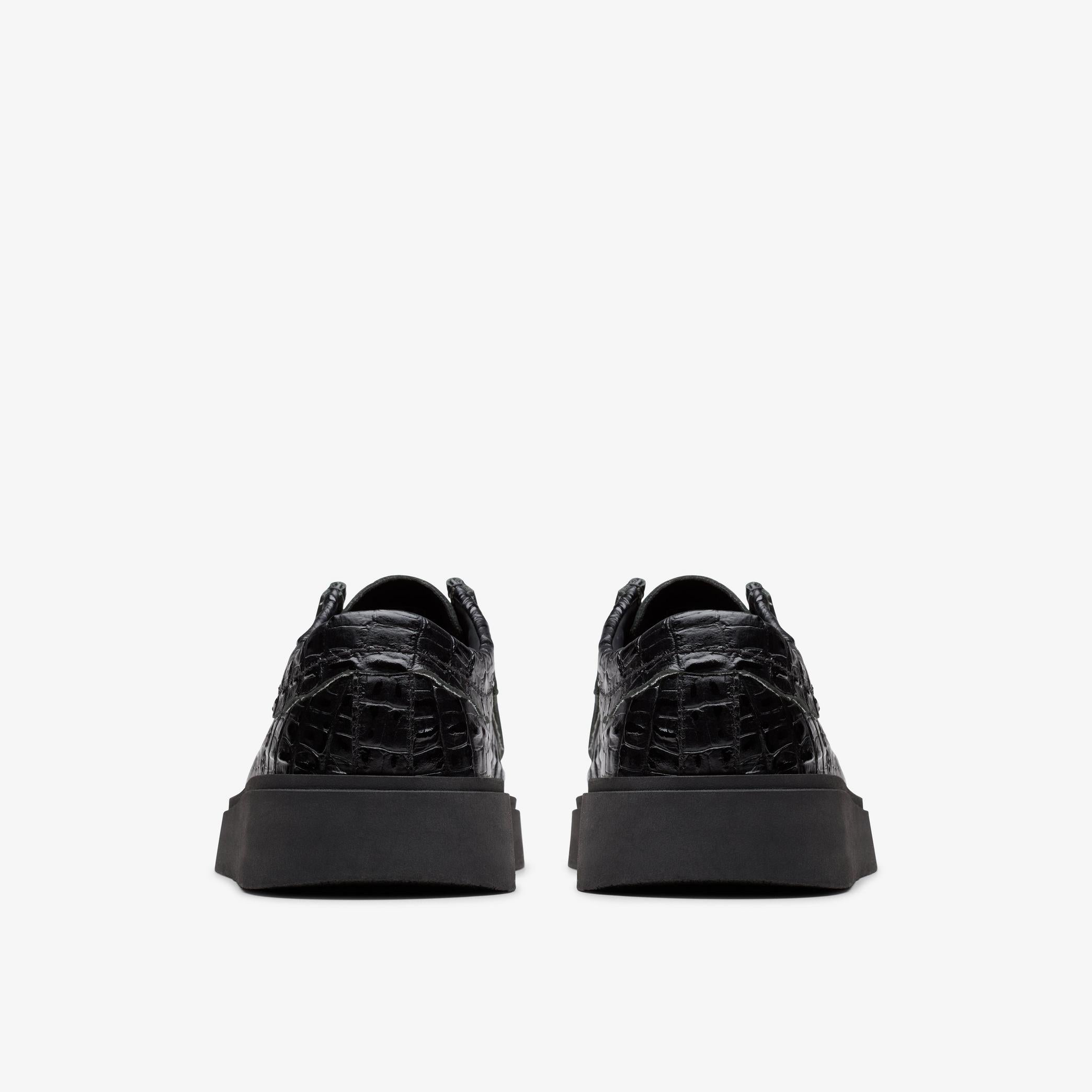 [26183329] MENS CLARKS X MARTINE ROSE TORVIEW 'BLACK CROC'