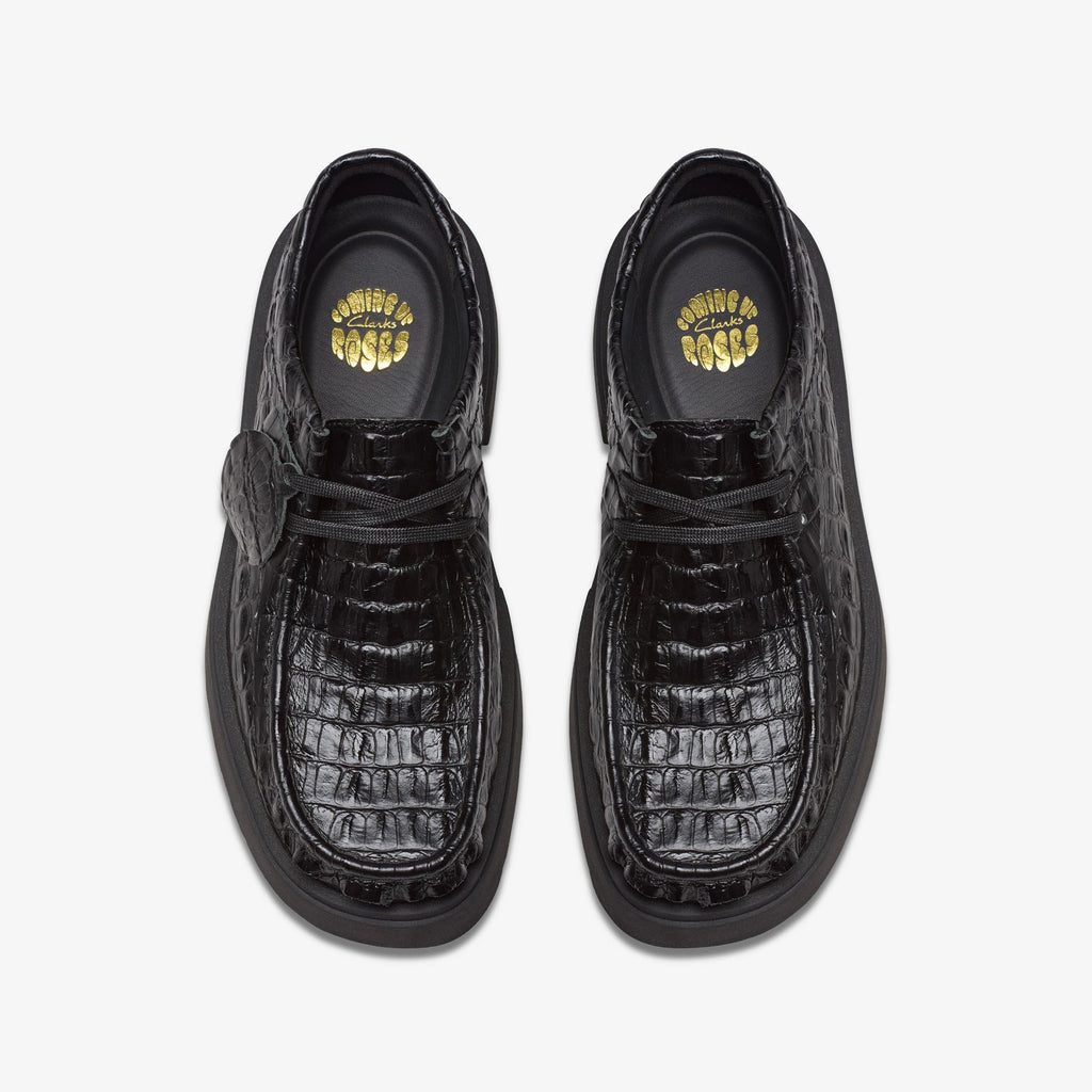 [26183329] MENS CLARKS X MARTINE ROSE TORVIEW 'BLACK CROC'
