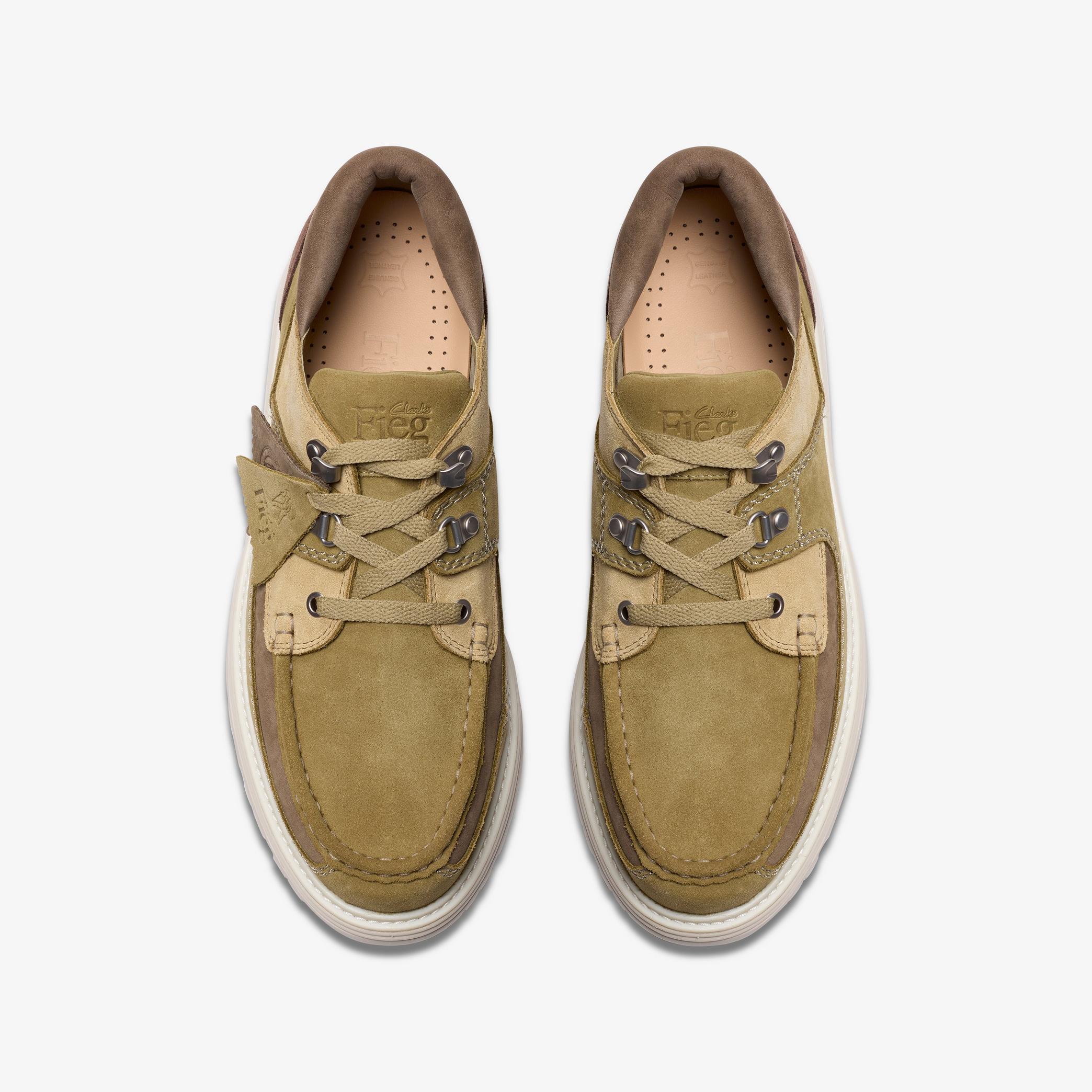 [26183620] MENS CLARKS SUNDERLAND 'RONNIE FIEG 8TH STREET KHAKI'