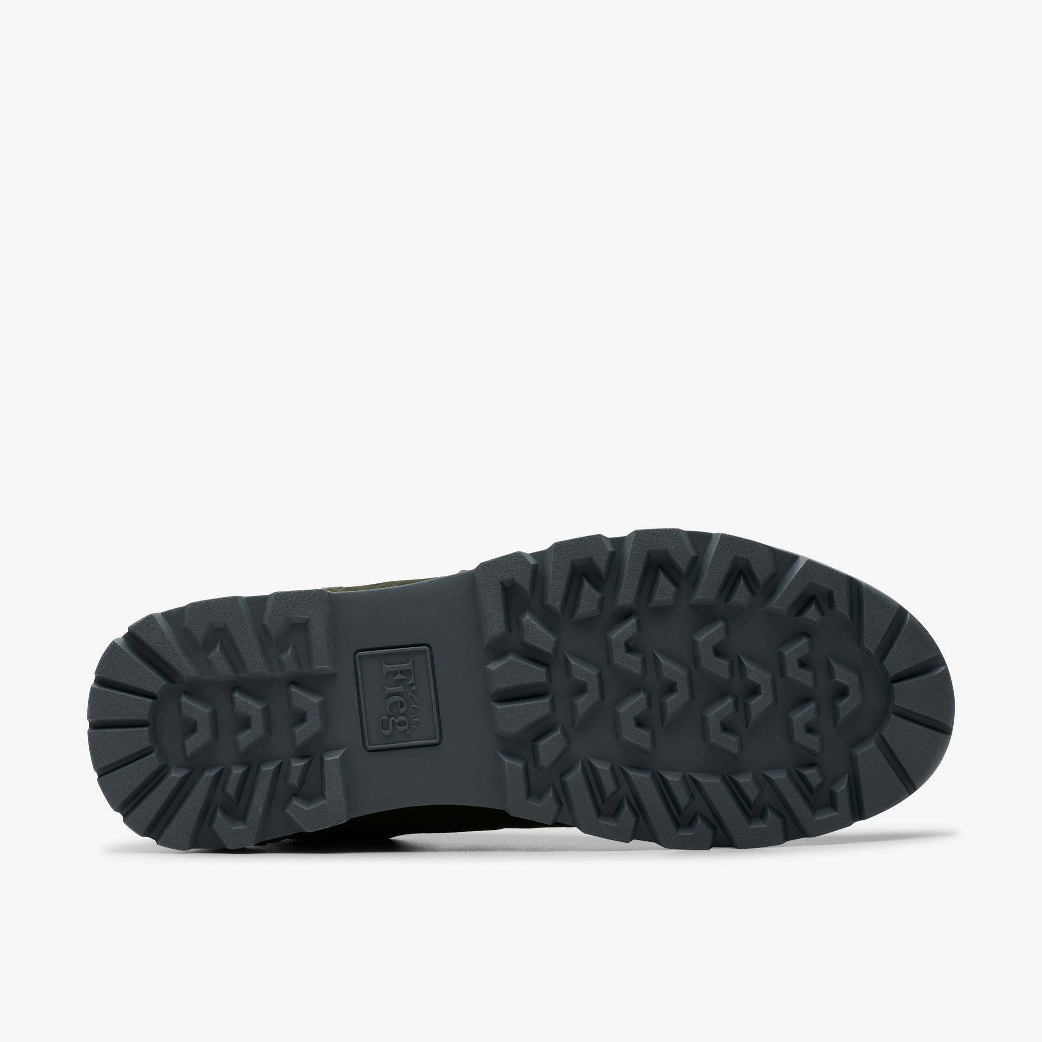 [26183708] MENS CLARKS LADDOW 'RONNIE FIEG 8TH STREET DARK OLIVE'