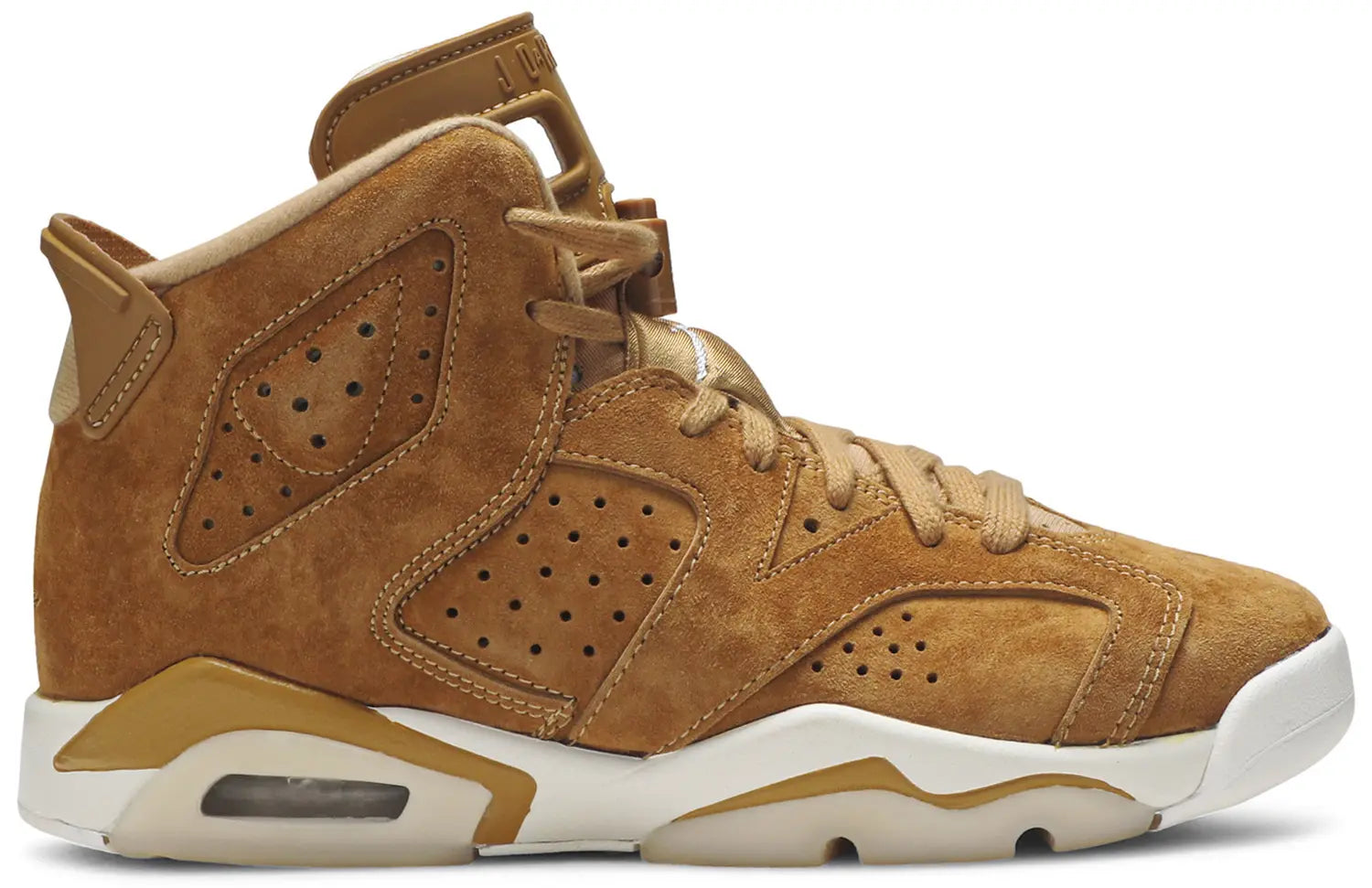 [384665-705] Grade School Air Jordan RETRO 6 'WHEAT (GS)'