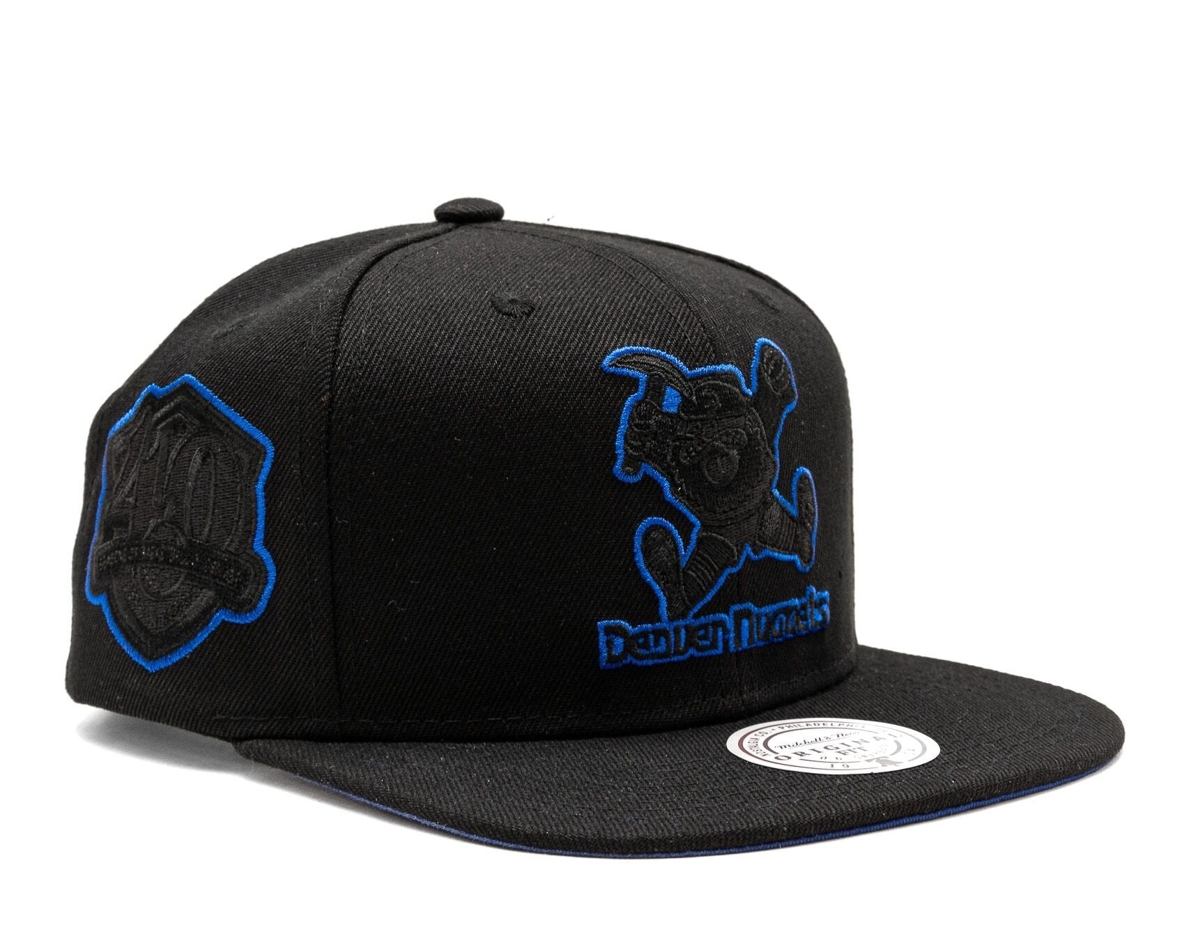 MENS MITCHELL & NESS NBA TC BOTTOMS SNAPBACK HWC NUGGETS