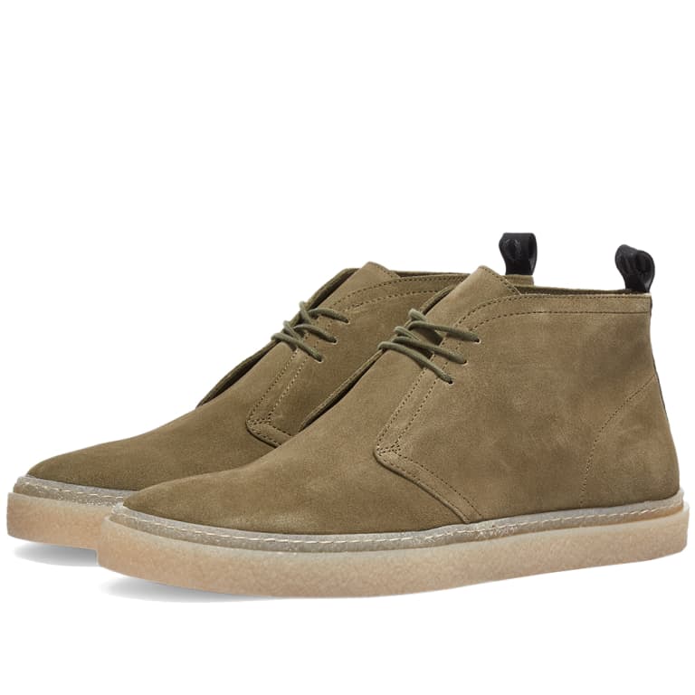 [B9161-132] MENS FRED PERRY HAWLEY SUEDE BOOT