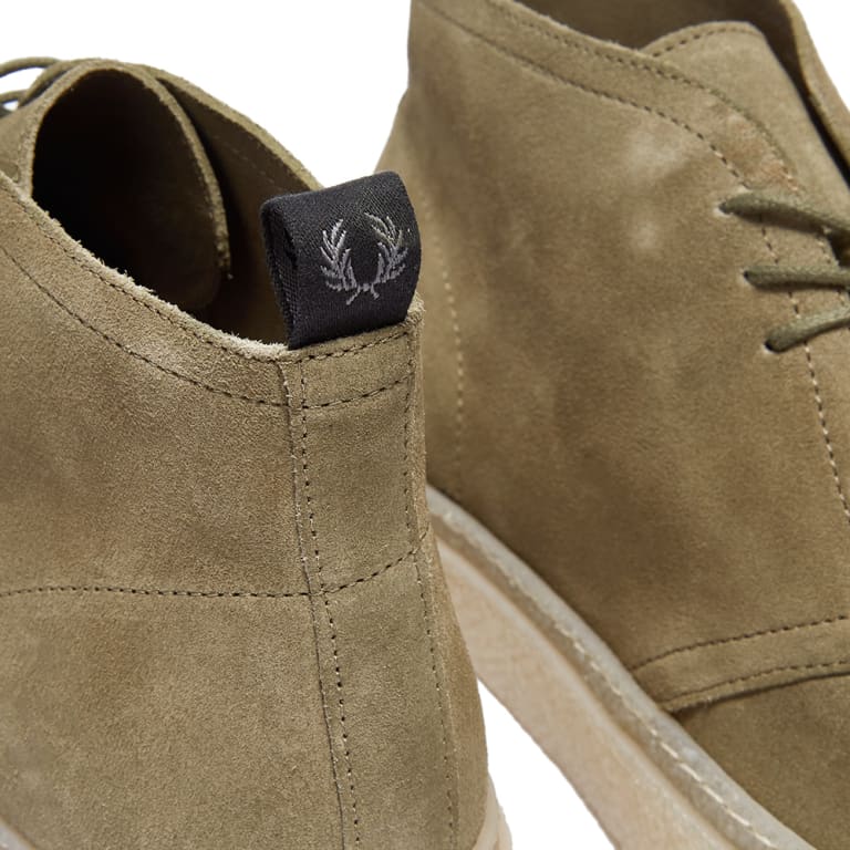 [B9161-132] MENS FRED PERRY HAWLEY SUEDE BOOT