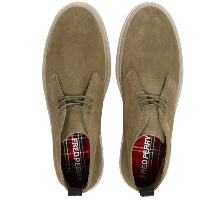 [B9161-132] MENS FRED PERRY HAWLEY SUEDE BOOT