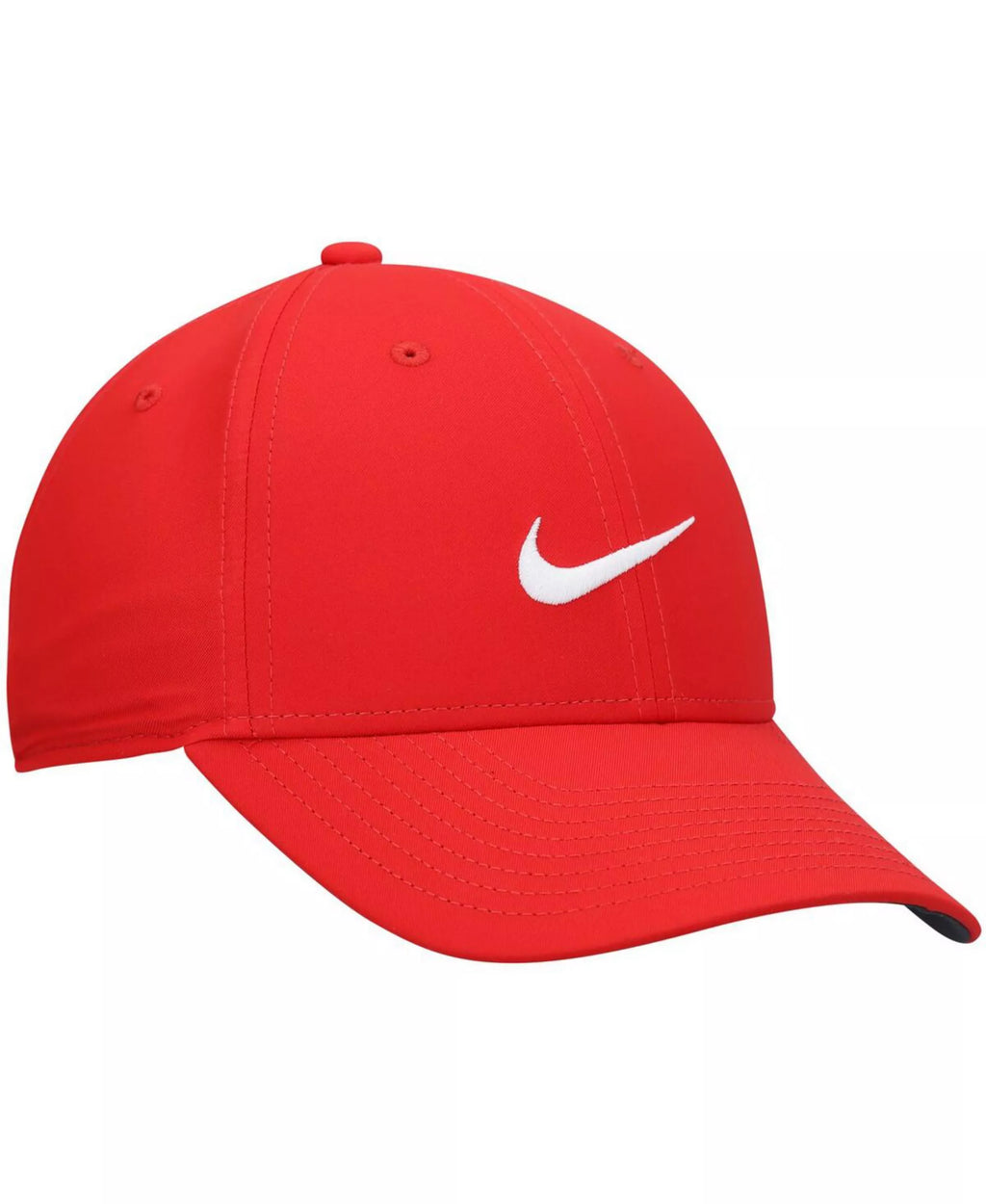 [DH1640-657] MENS NIKE GOLF RED LEGACY91 TECH LOGO PERFORMANCE ADJUSTABLE HAT