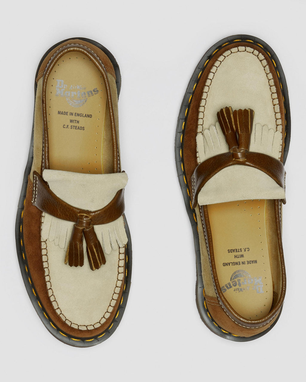 [27501793] Mens Dr. Martens ADRIAN MADE IN ENGLAND SUEDE TASSLE LOAFERS