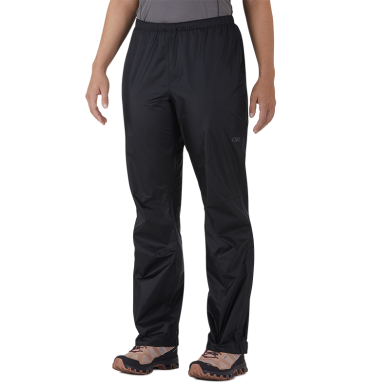 WOMENS OUTDOOR RESEARCH HELIUM RAIN WATERPROOF WINDPROOF PANTS - 28.5" INSEAM