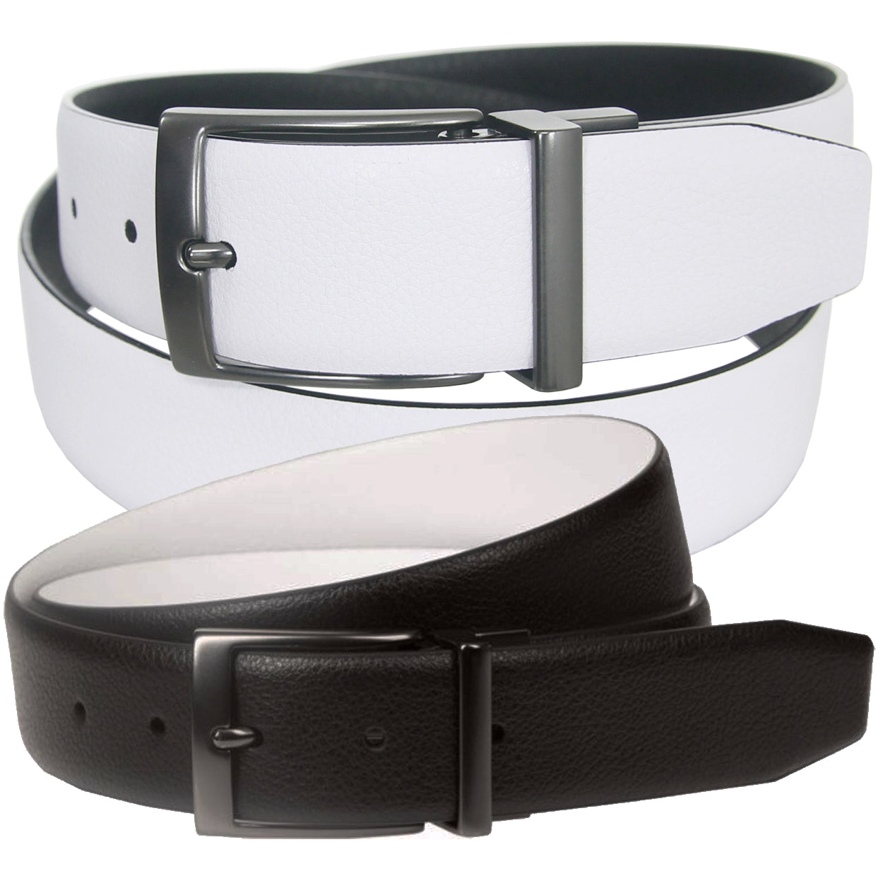 [S5047004-72783] MENS NIKE FEATHER EDGE REVERSIBLE BELT