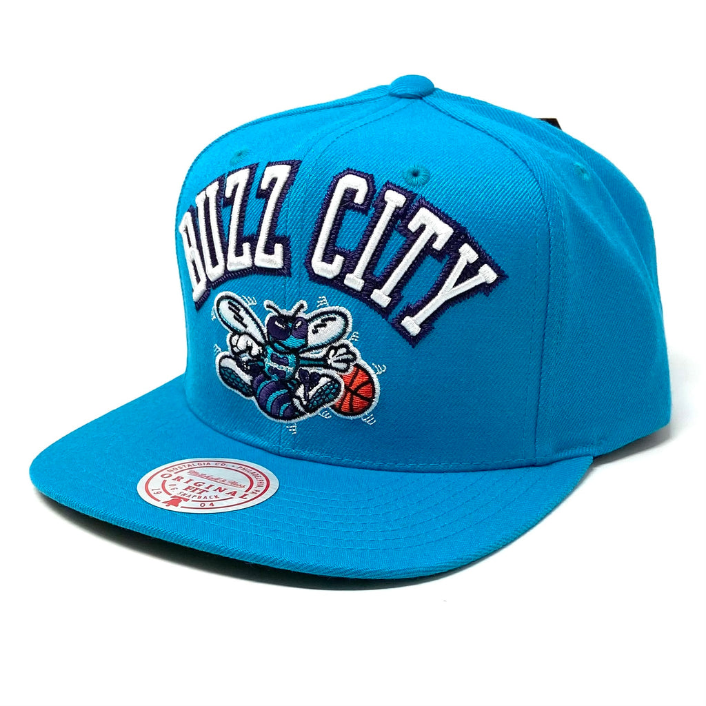 Mens MITCHELL & NESS NBA ZZ SNAPBACK HWC HORNETS