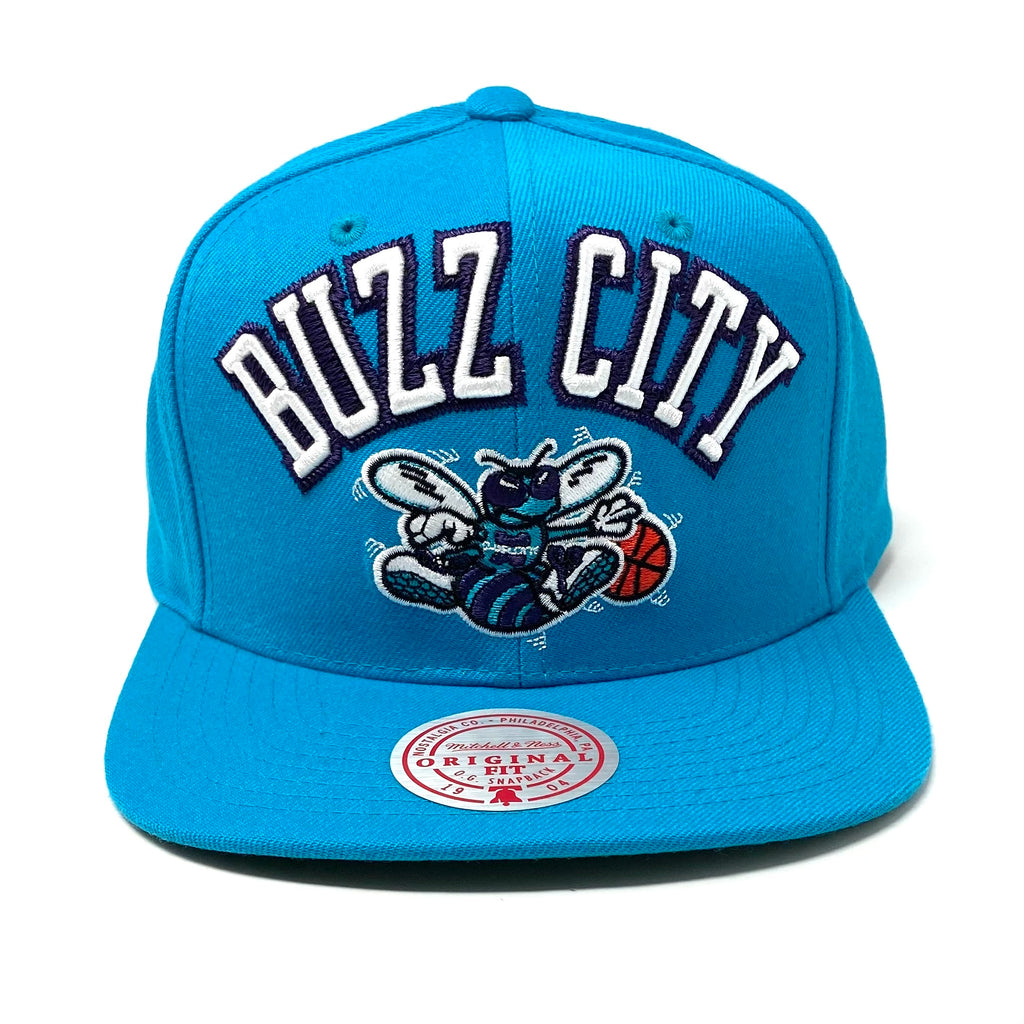 Mens MITCHELL & NESS NBA ZZ SNAPBACK HWC HORNETS