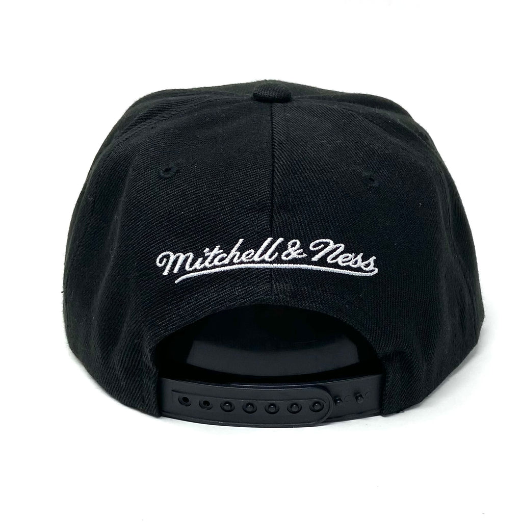 MENS MITCHELL & NESS NBA CORE BASIC SNAPBACK HWC JAZZ - BLACK