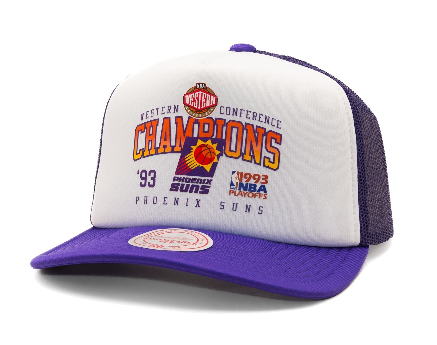MENS MITCHELL & NESS NBA CHAMPIONS TRUCKER HWC SUNS - WHITE