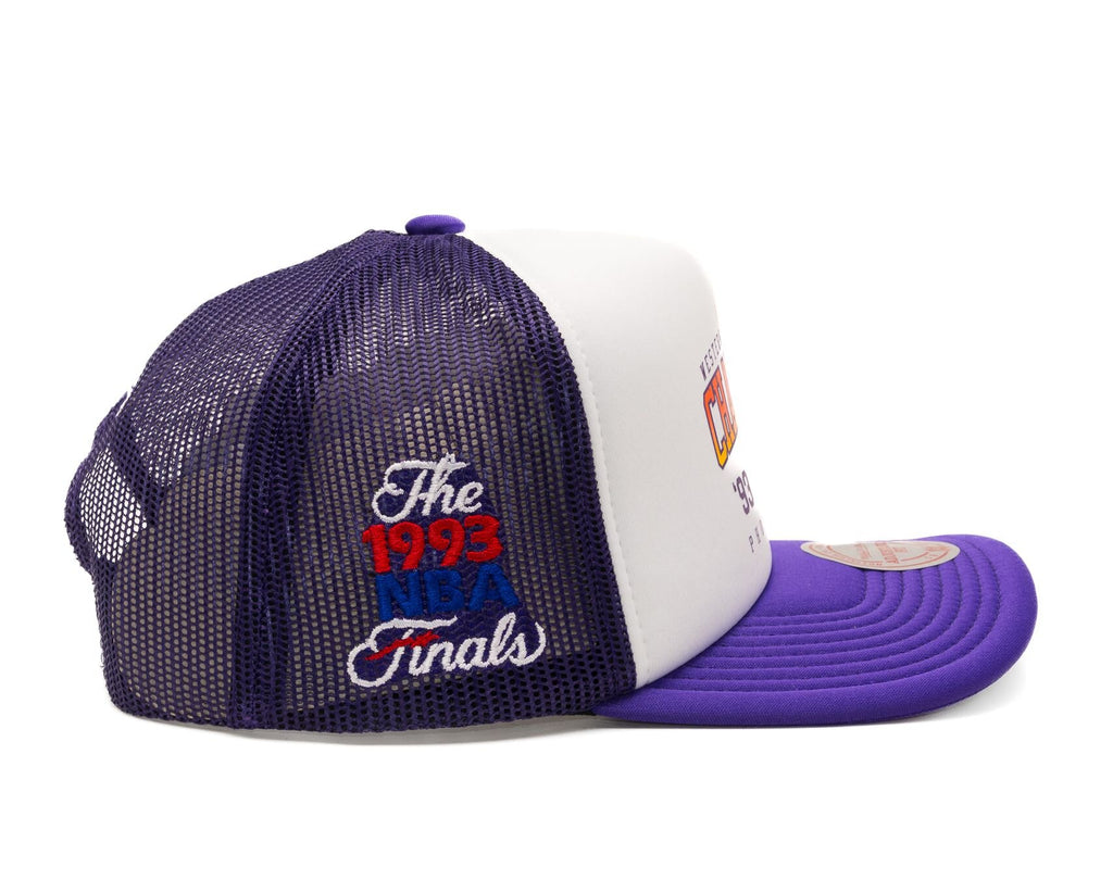 MENS MITCHELL & NESS NBA CHAMPIONS TRUCKER HWC SUNS - WHITE