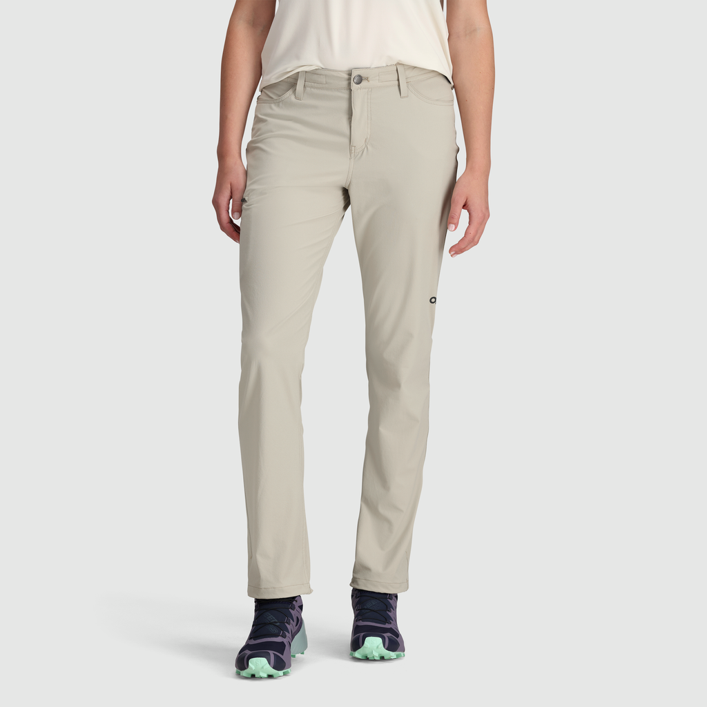 [287668-2287] WOMENS OUTDOOR RESEARCH FERROSI WATER/WIND RESISTANT UPF 50+ PANTS