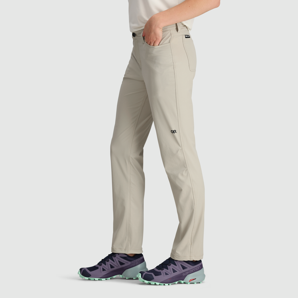 [287668-2287] WOMENS OUTDOOR RESEARCH FERROSI WATER/WIND RESISTANT UPF 50+ PANTS