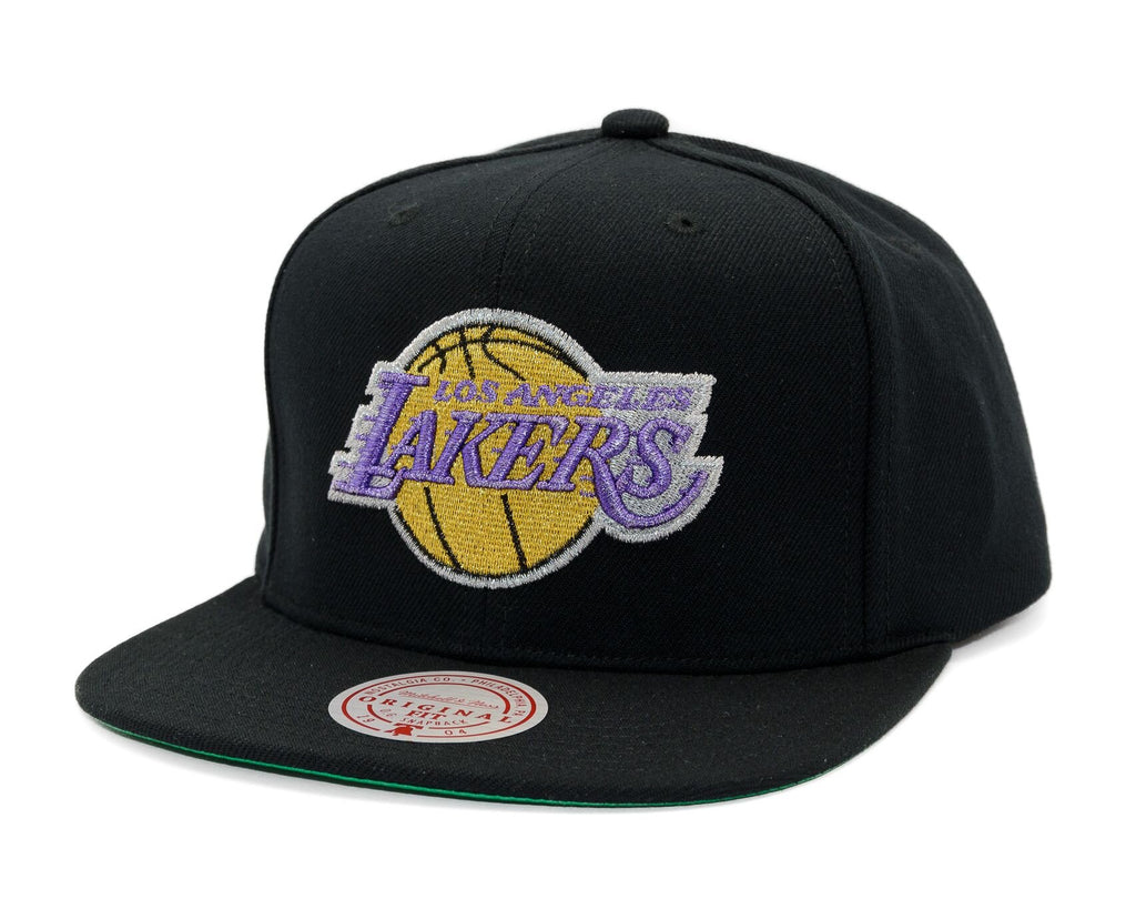 Mens Mitchell & Ness NBA SHINE ON SNAPBACK LAKERS