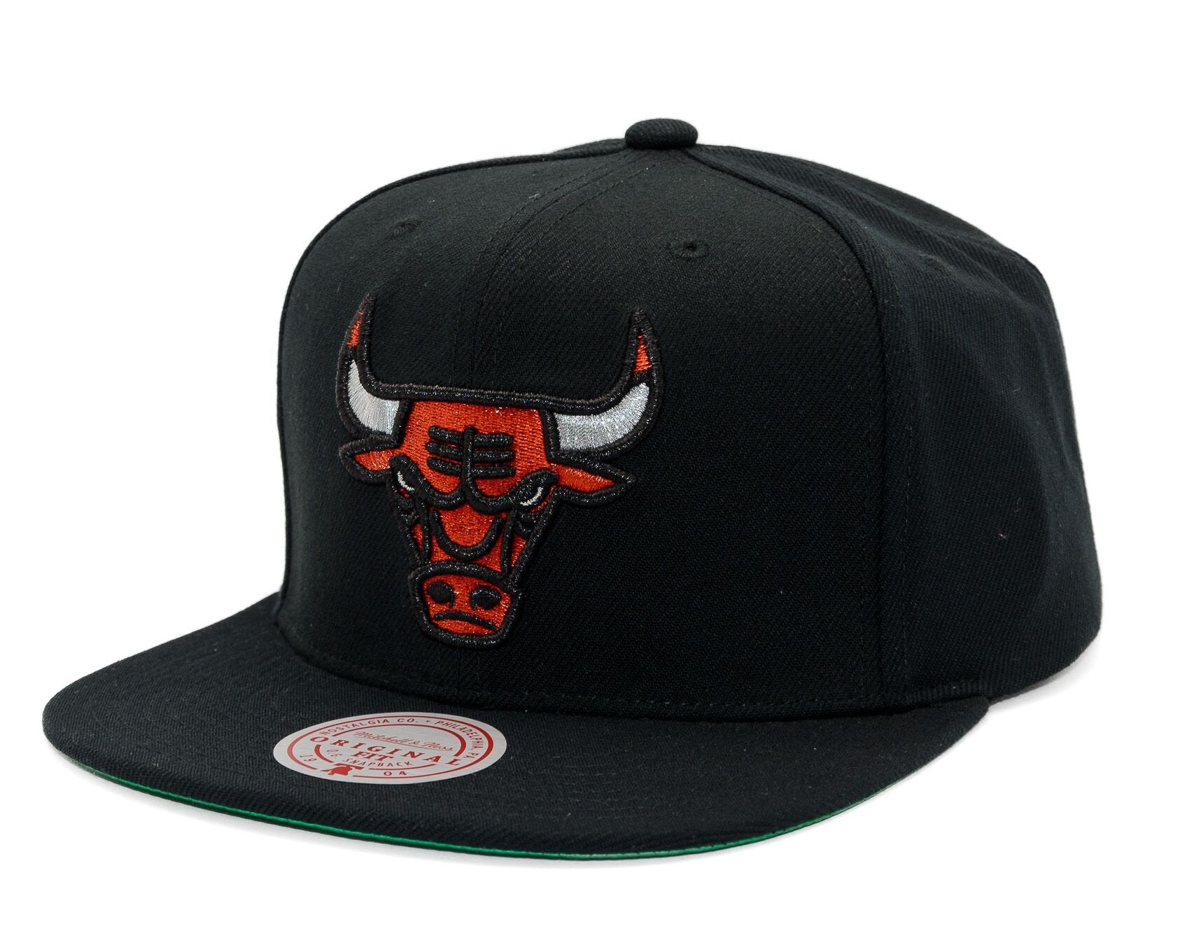 Mens Mitchell & Ness NBA SHINE ON SNAPBACK BULLS