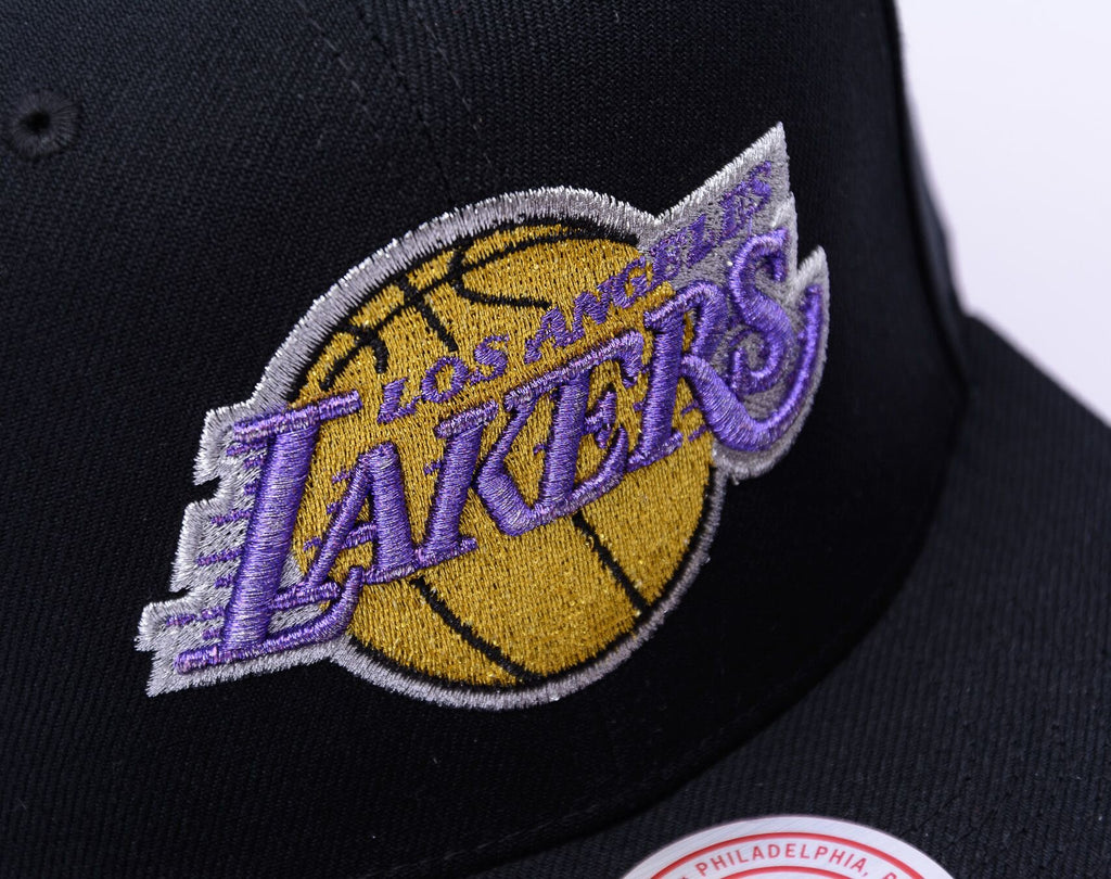 Mens Mitchell & Ness NBA SHINE ON SNAPBACK LAKERS
