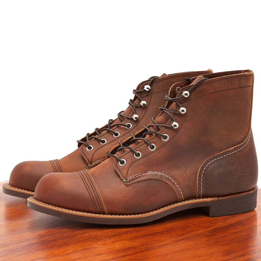 [8085] Mens RED WING IRON RANGER - COPPER