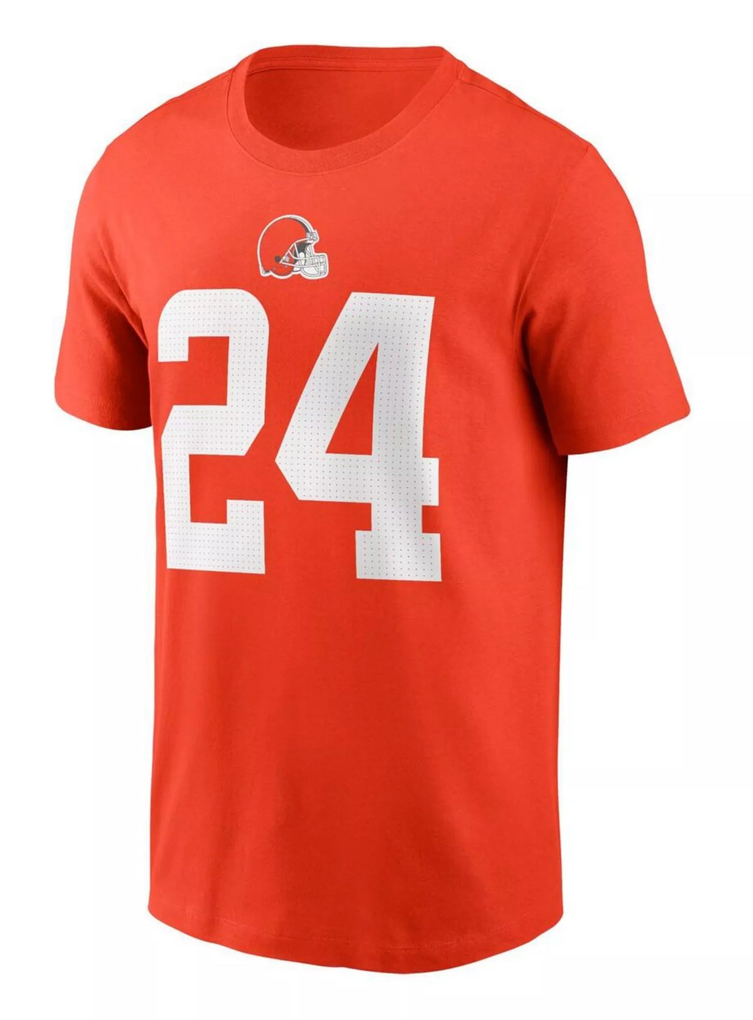 [N199-89L-9IF-DUW] MENS NIKE NICK CHUBB ORANGE CLEVELAND BROWNS T-SHIRT