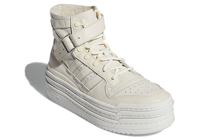 [S42803] WOMENS ADIDAS TRIPLE PLATFORUM HI 'OFF-WHITE'