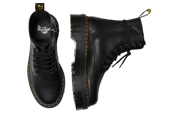 [26378001] UNISEX DR. MARTENS JADON III BOOT PISA LEATHER PLATFORMS
