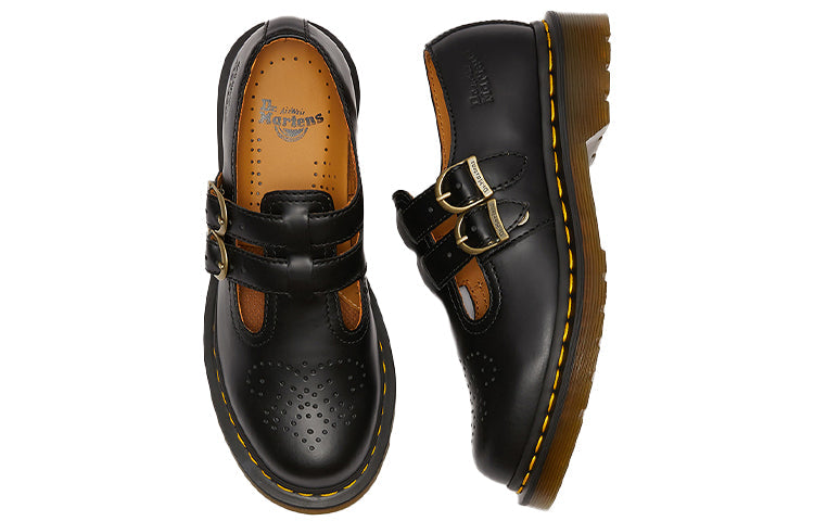 [12916001] UNISEX DR. MARTENS 8065 SMOOTH LEATHER MARY JANE SHOES