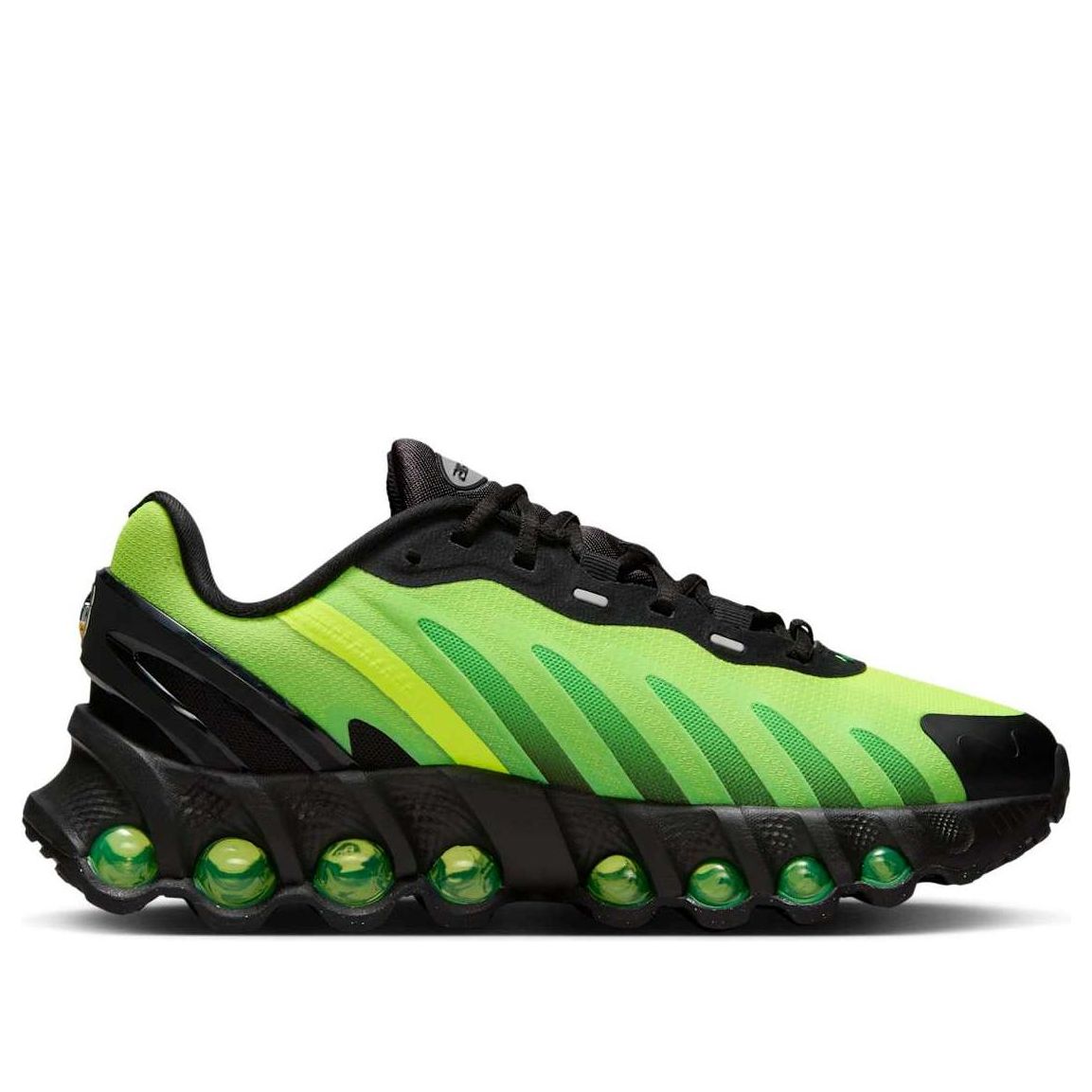 [HV5258-001] GRADE SCHOOL NIKE AIR MAX DN8 AMD (GS) 'BLACK GREEN STRIKE'