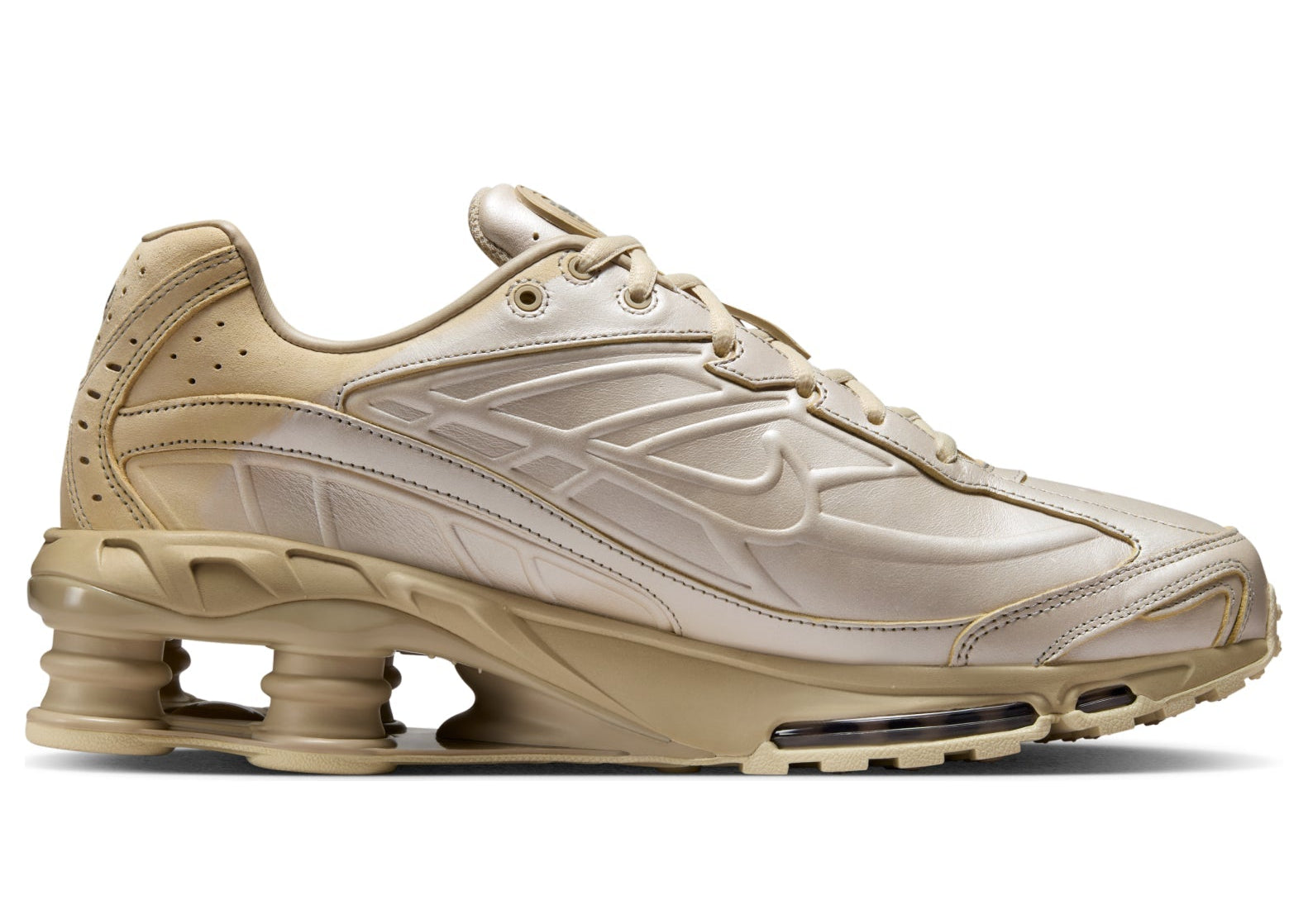 [IH3653-095] MENS NIKE SHOX RIDE 2 PRM 'METALLIC SILVER DESERT KHAKI'