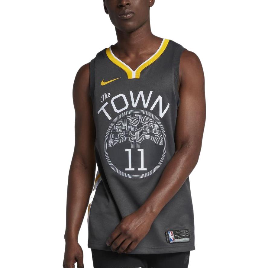 [9Z2B7BZ3W-THOMP] YOUTH NIKE NBA GS WARRIORS HOME SWINGMAN JERSEY KLAY THOMPSON
